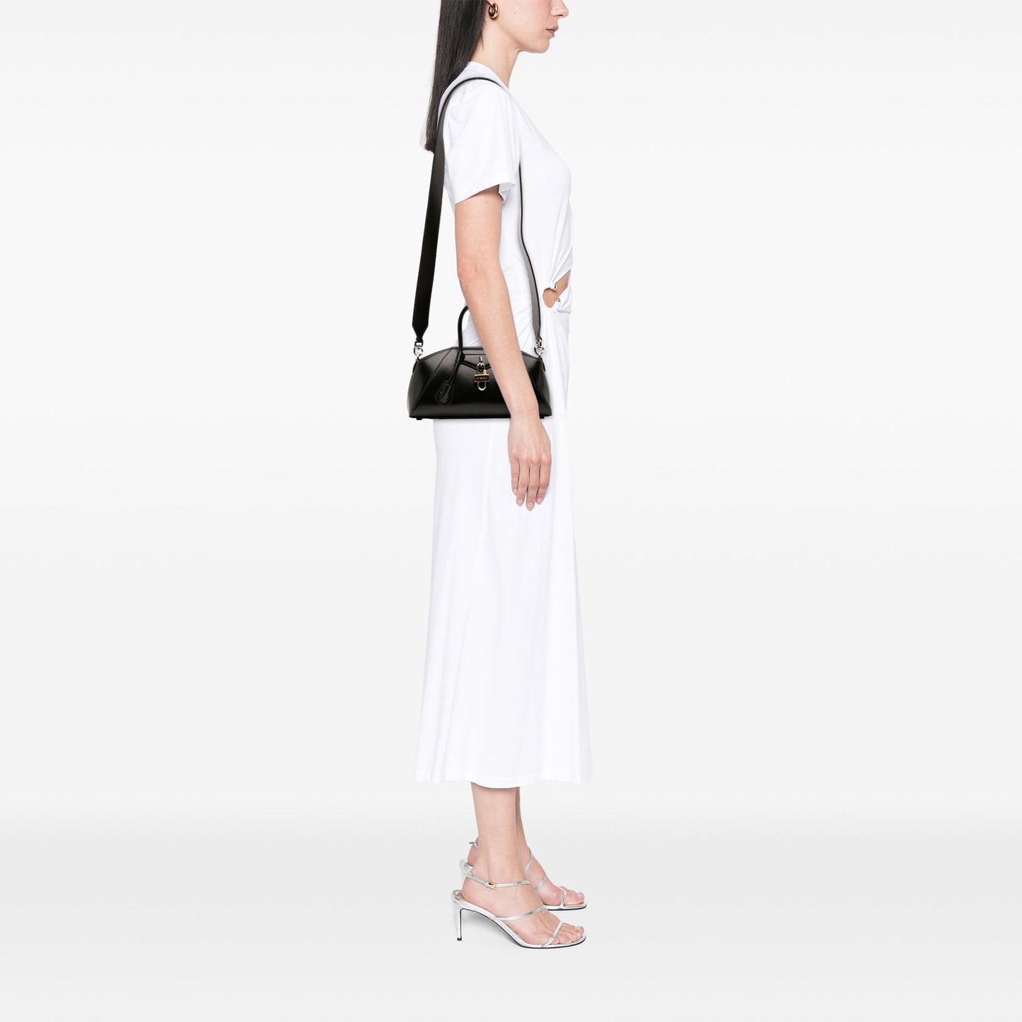 Mini Box Calfskin Antigona Stretch Top Handle Bag