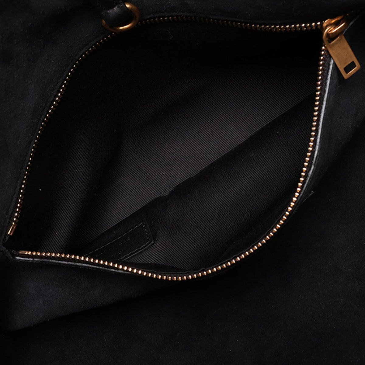 Saint Laurent Leather Y Tote — Black