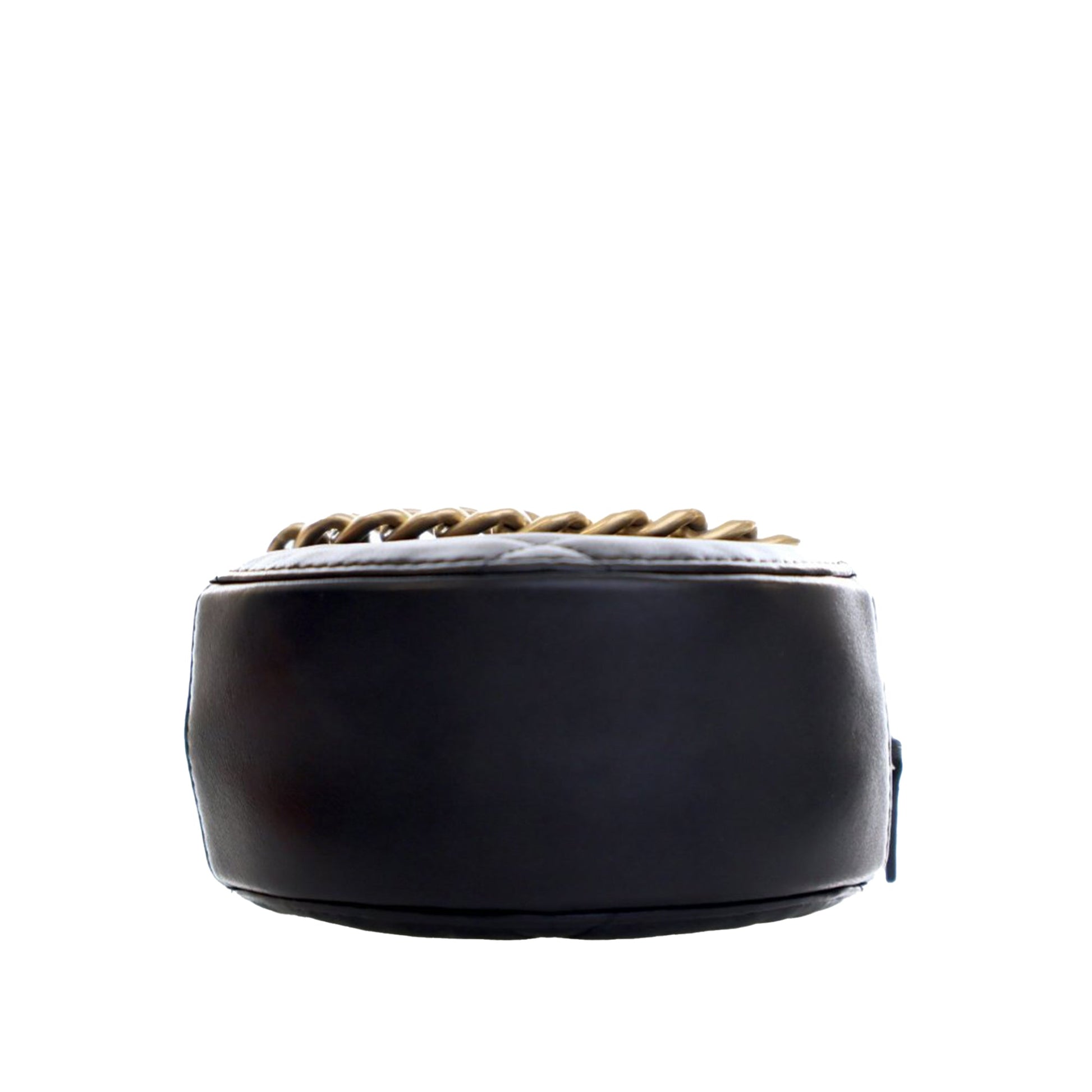 Chanel Lambskin 19 Round Clutch with Chain