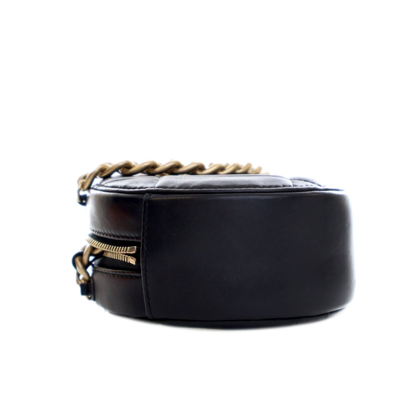 Chanel Lambskin 19 Round Clutch with Chain