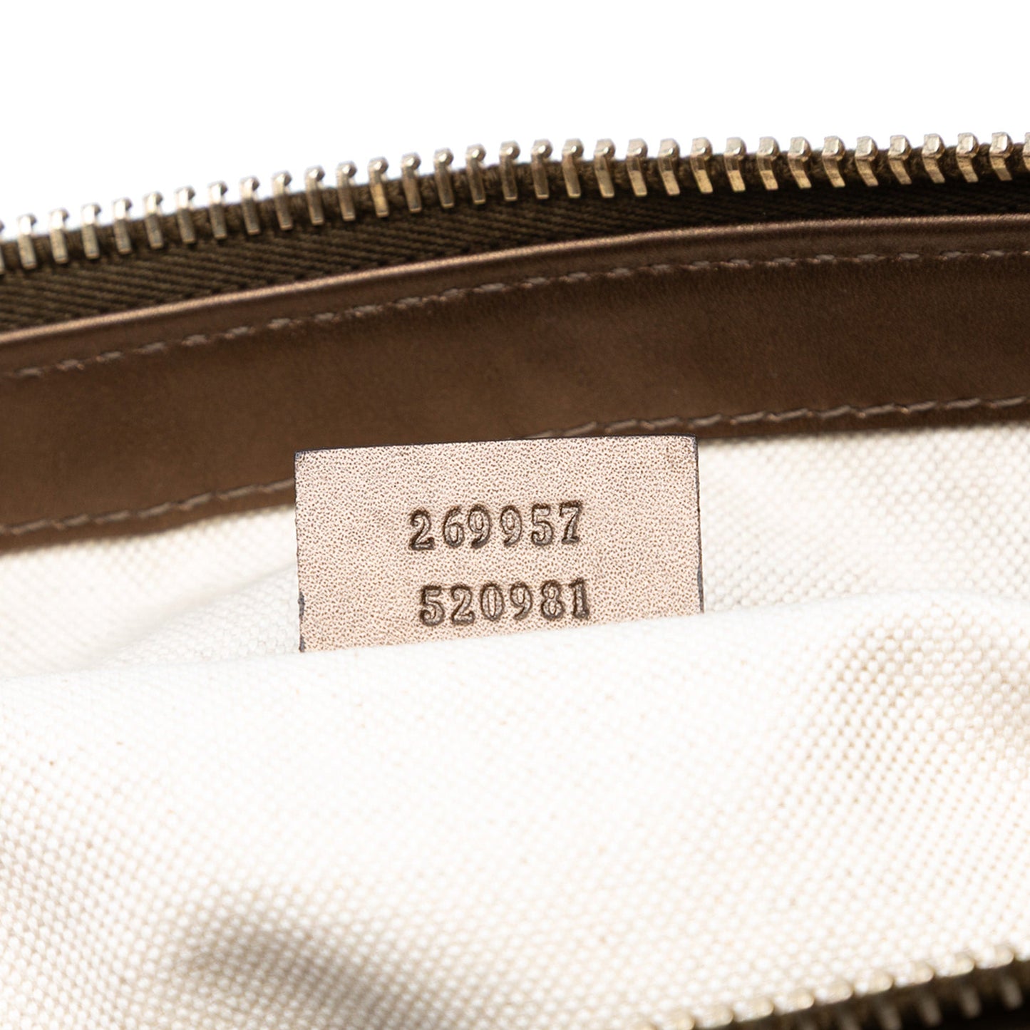 Gucci Metallic Guccissima Heart Bit Tote