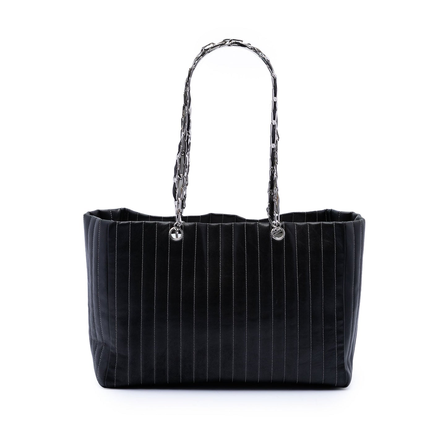 Chanel Large Lambskin Vertical Quilted Mademoiselle Tote