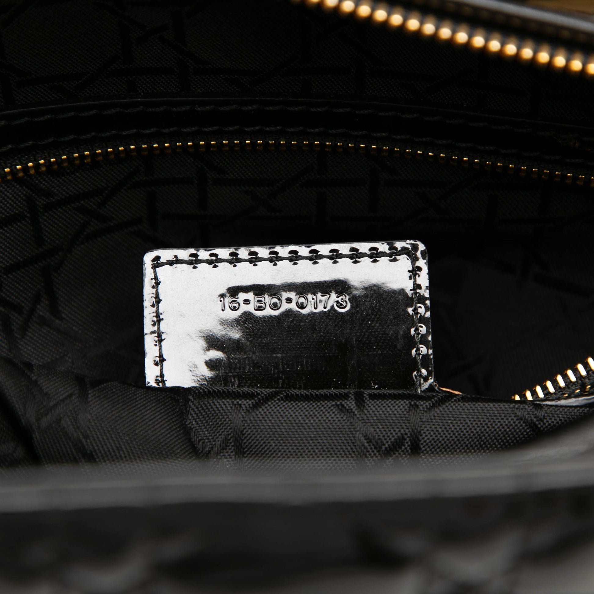 Dior Large Patent Cannage Lady Dior