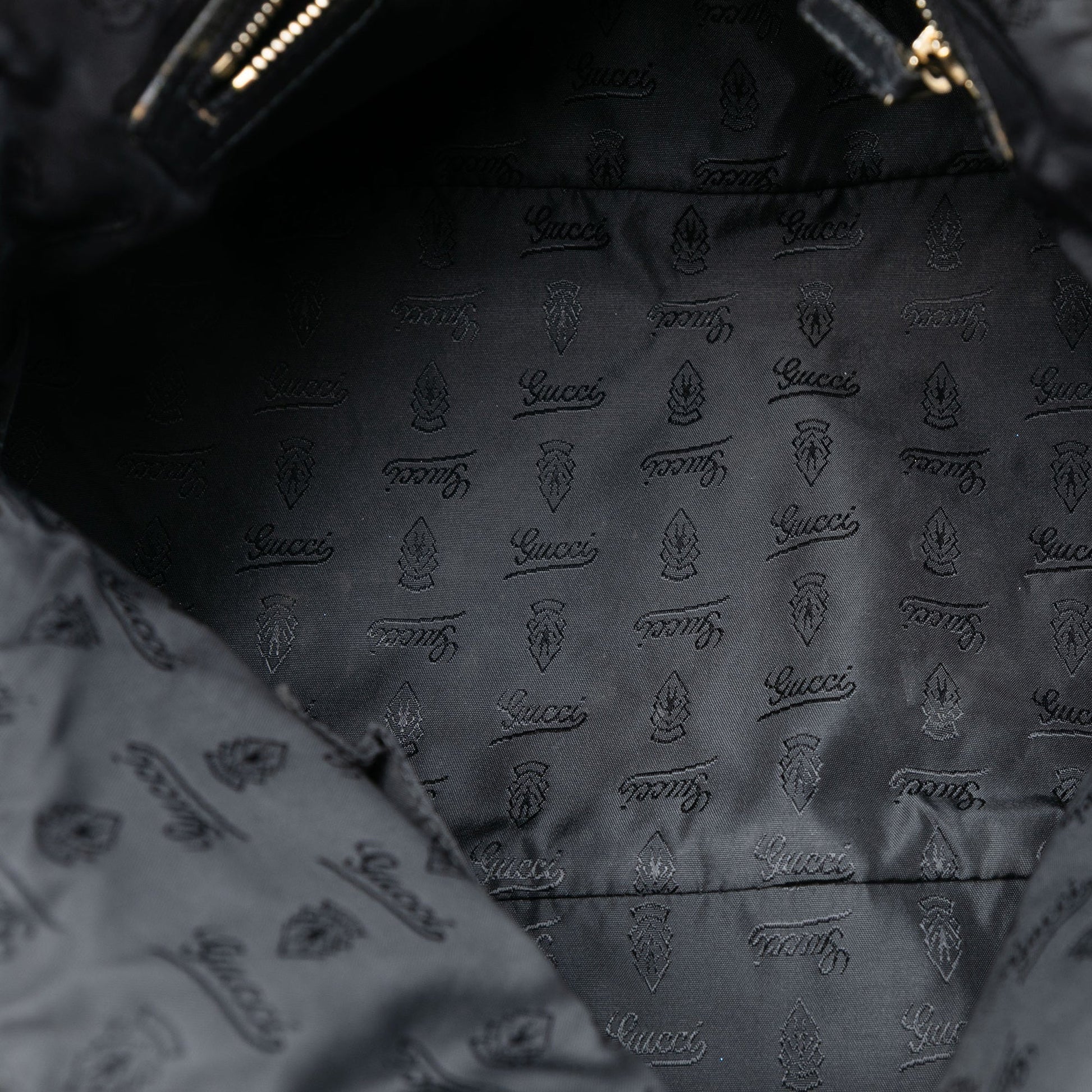 Gucci Large Patent Hysteria Satchel