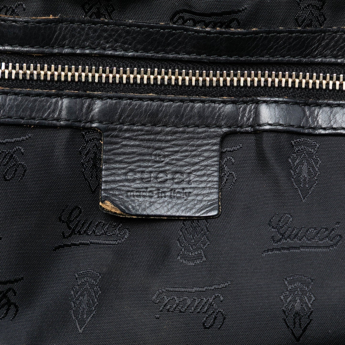 Gucci Large Patent Hysteria Satchel