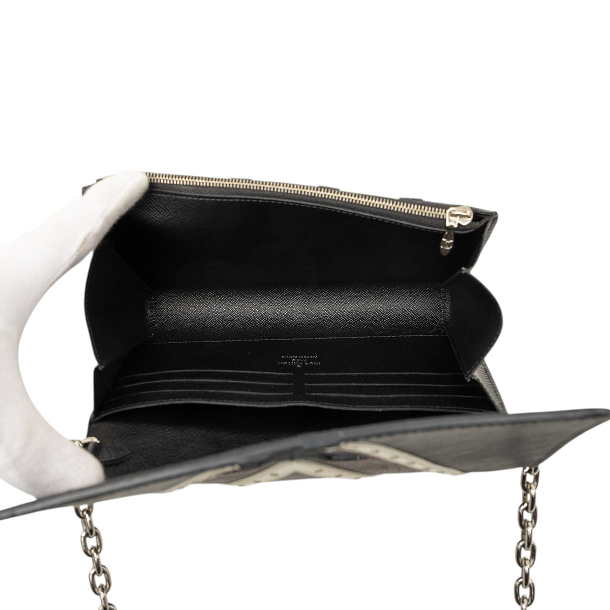 Louis Vuitton Epi Monogram Studded Twist Wallet on Chain