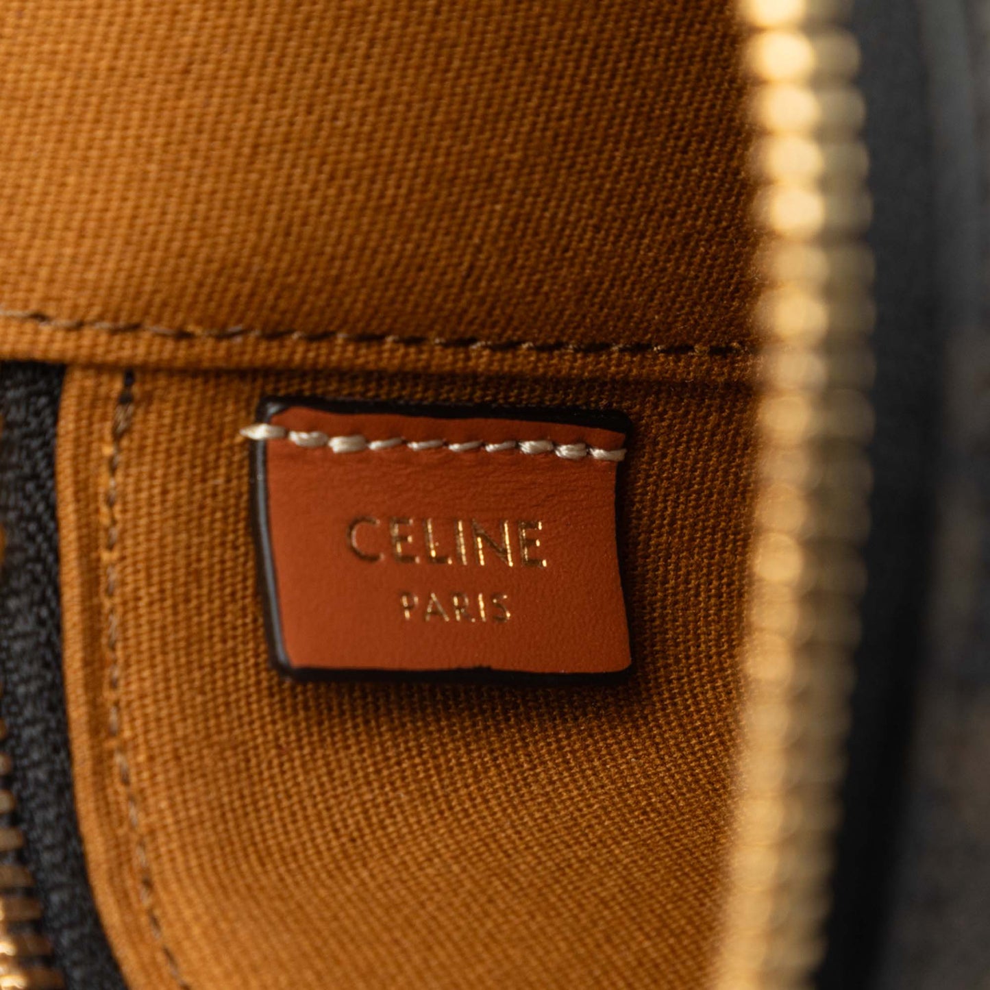 Celine Mini Triomphe Coated Canvas Vanity Case