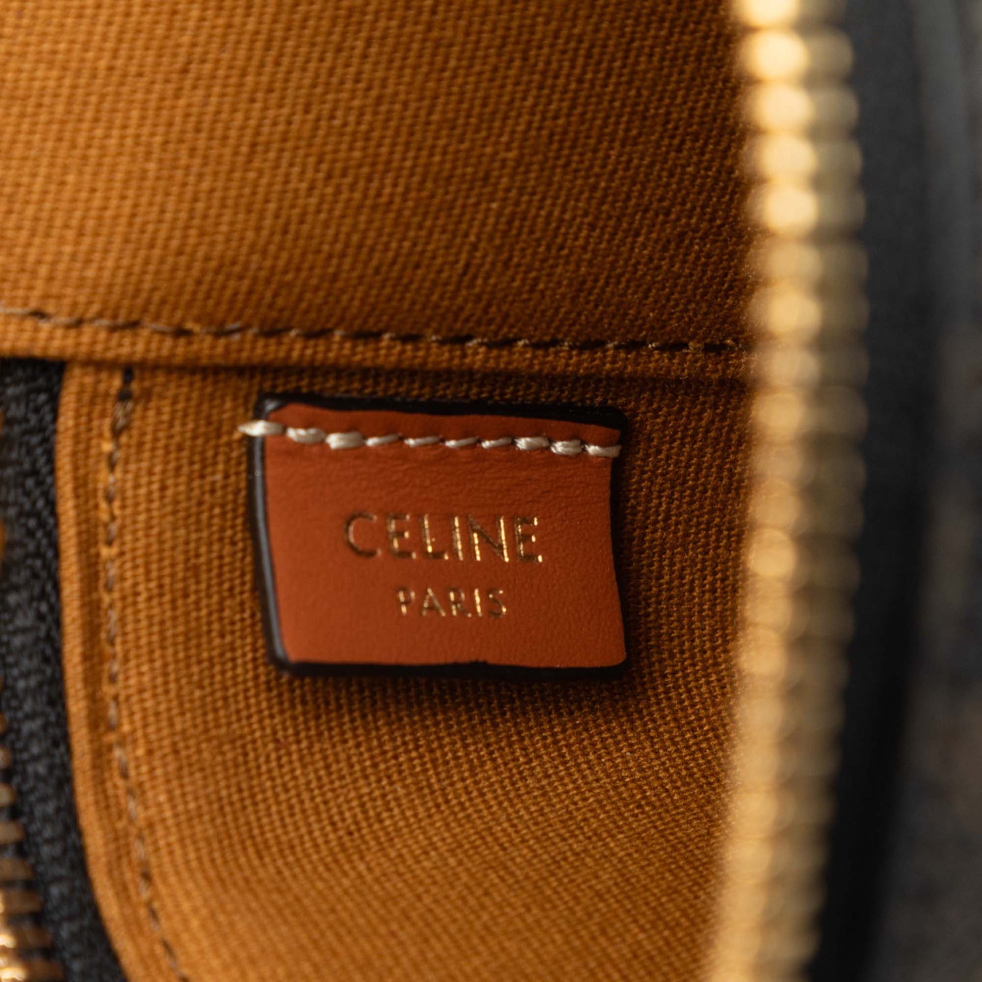 Celine Mini Triomphe Coated Canvas Vanity Case