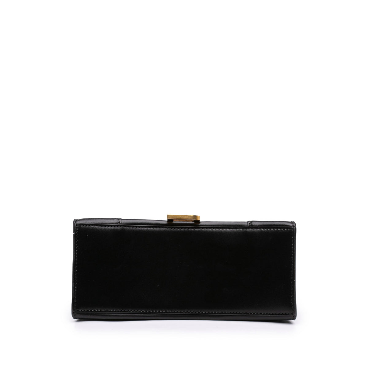 Balenciaga Small Shiny Box Calfskin Hourglass Top Handle Bag