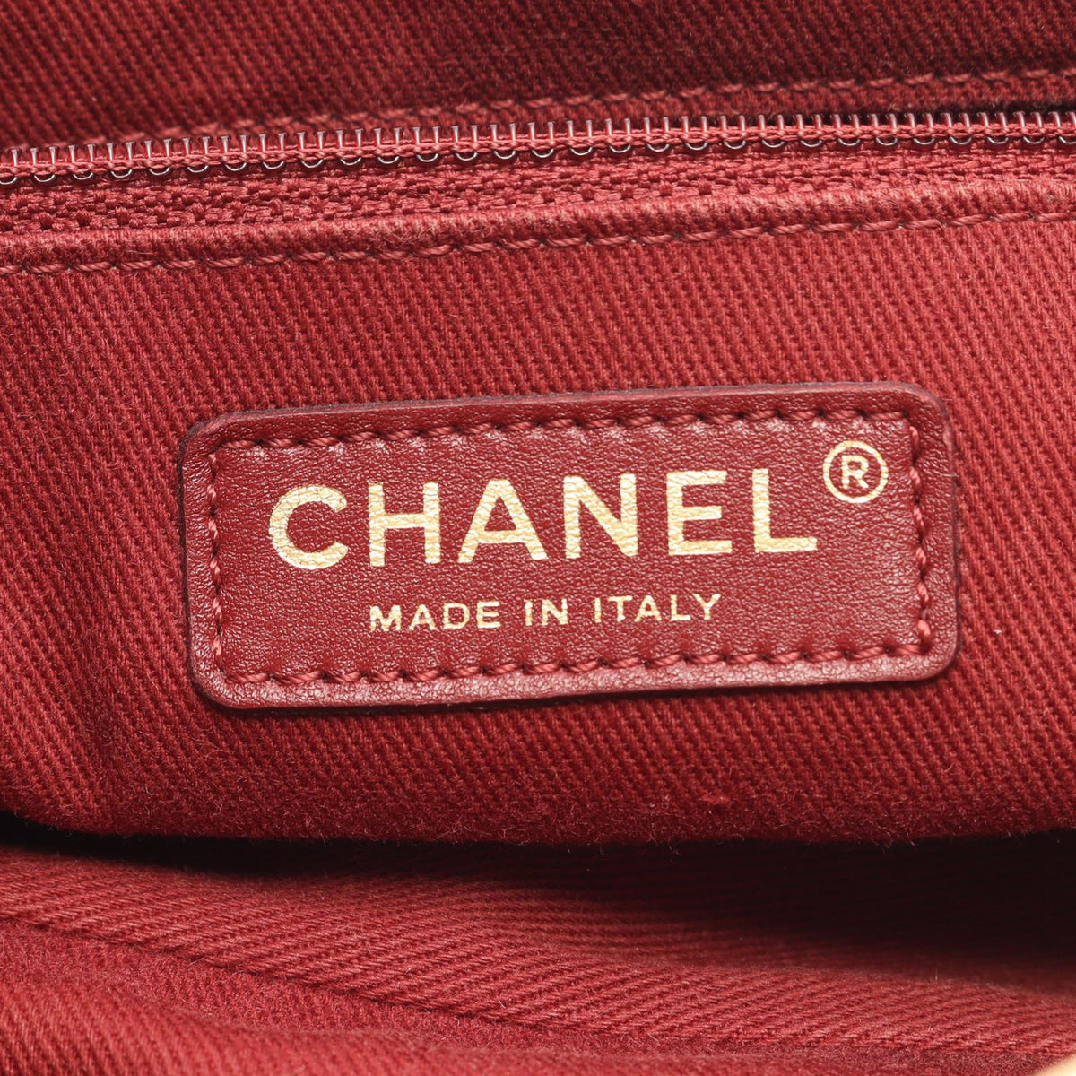 Chanel Medium Quilted Aged Calfskin Pondicherry Flap — Gold