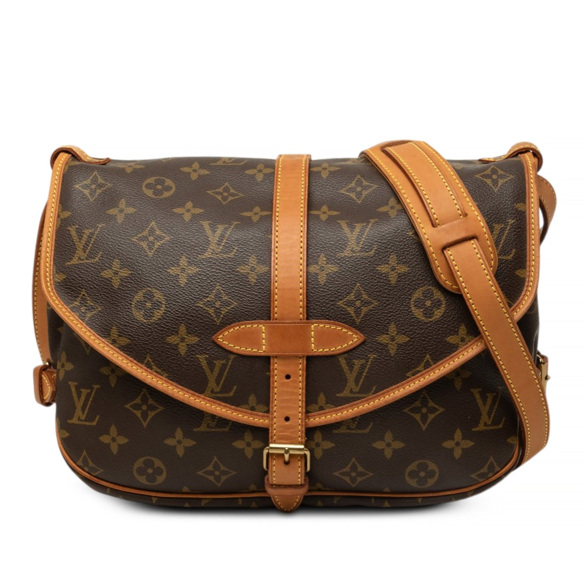 Louis Vuitton Monogram Saumur 30 — Brown