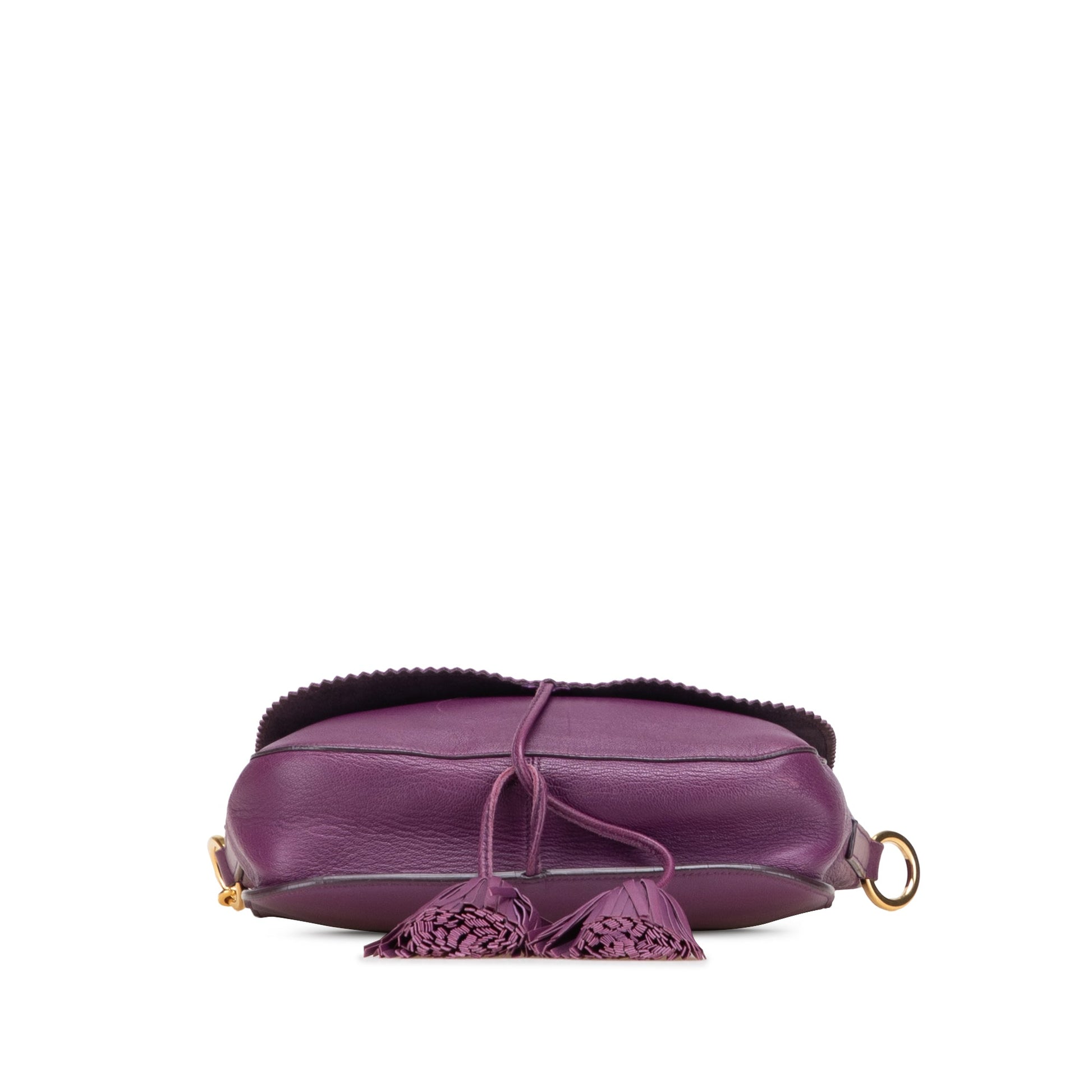 LOEWE Nappa Anagram Tassel Crossbody
