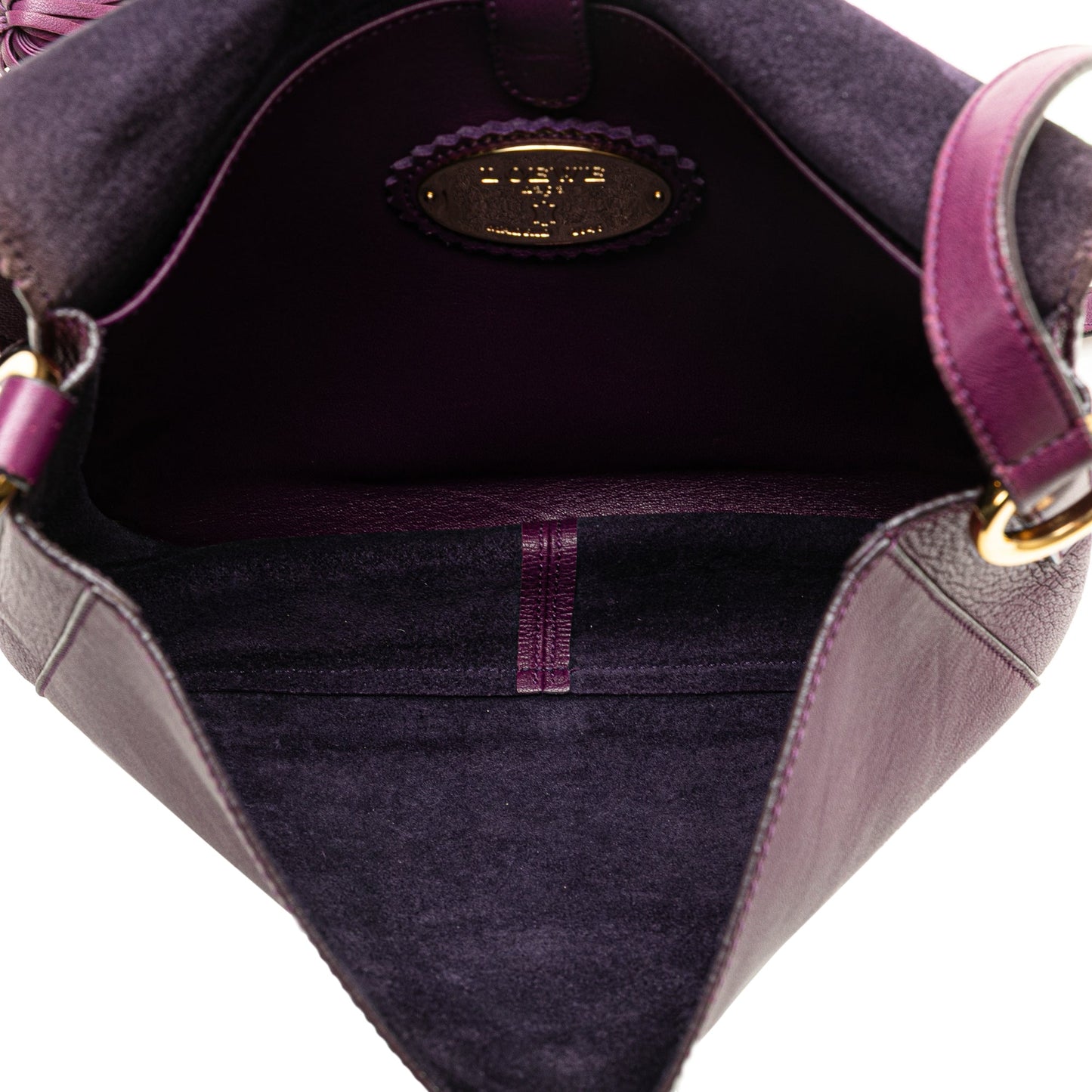 LOEWE Nappa Anagram Tassel Crossbody