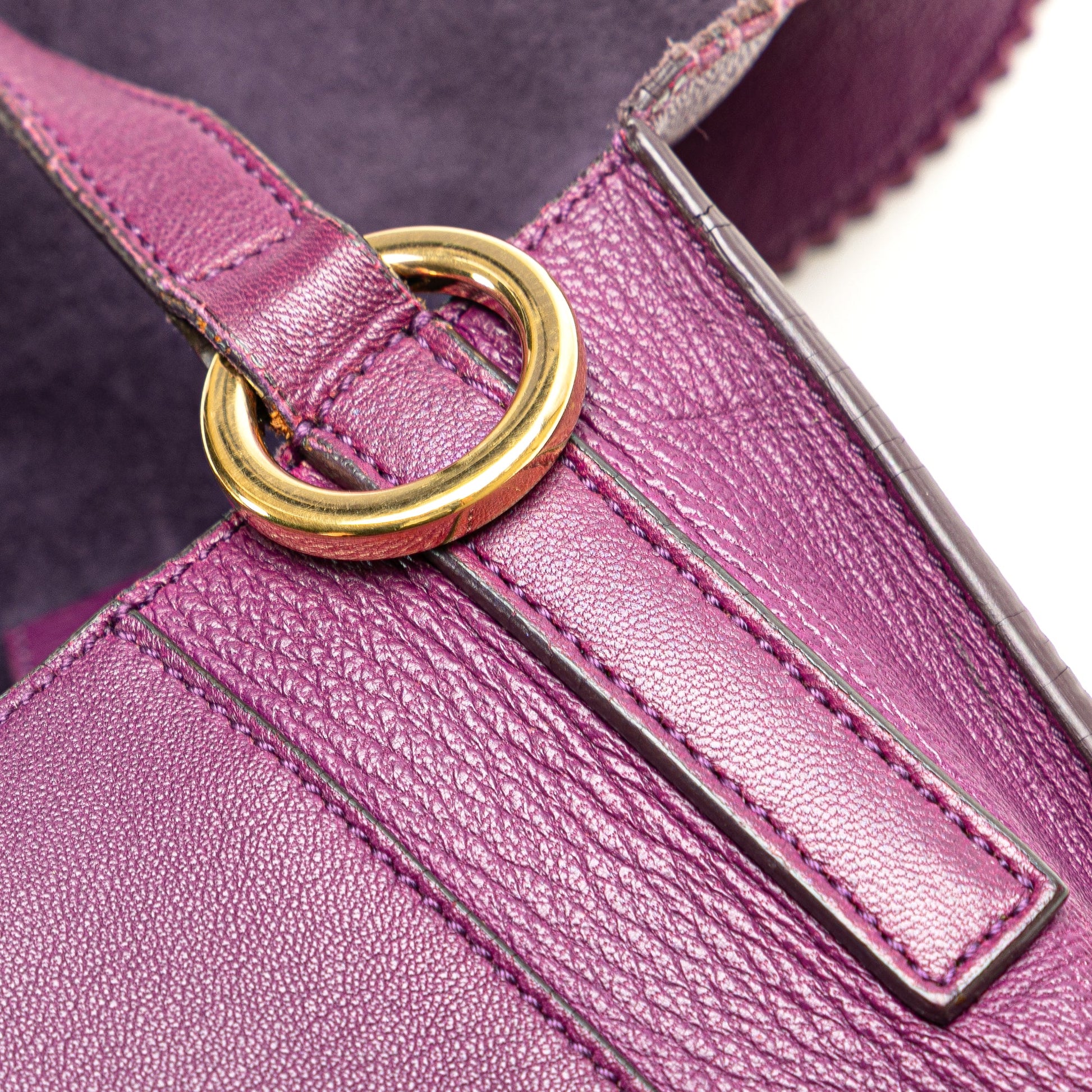 LOEWE Nappa Anagram Tassel Crossbody