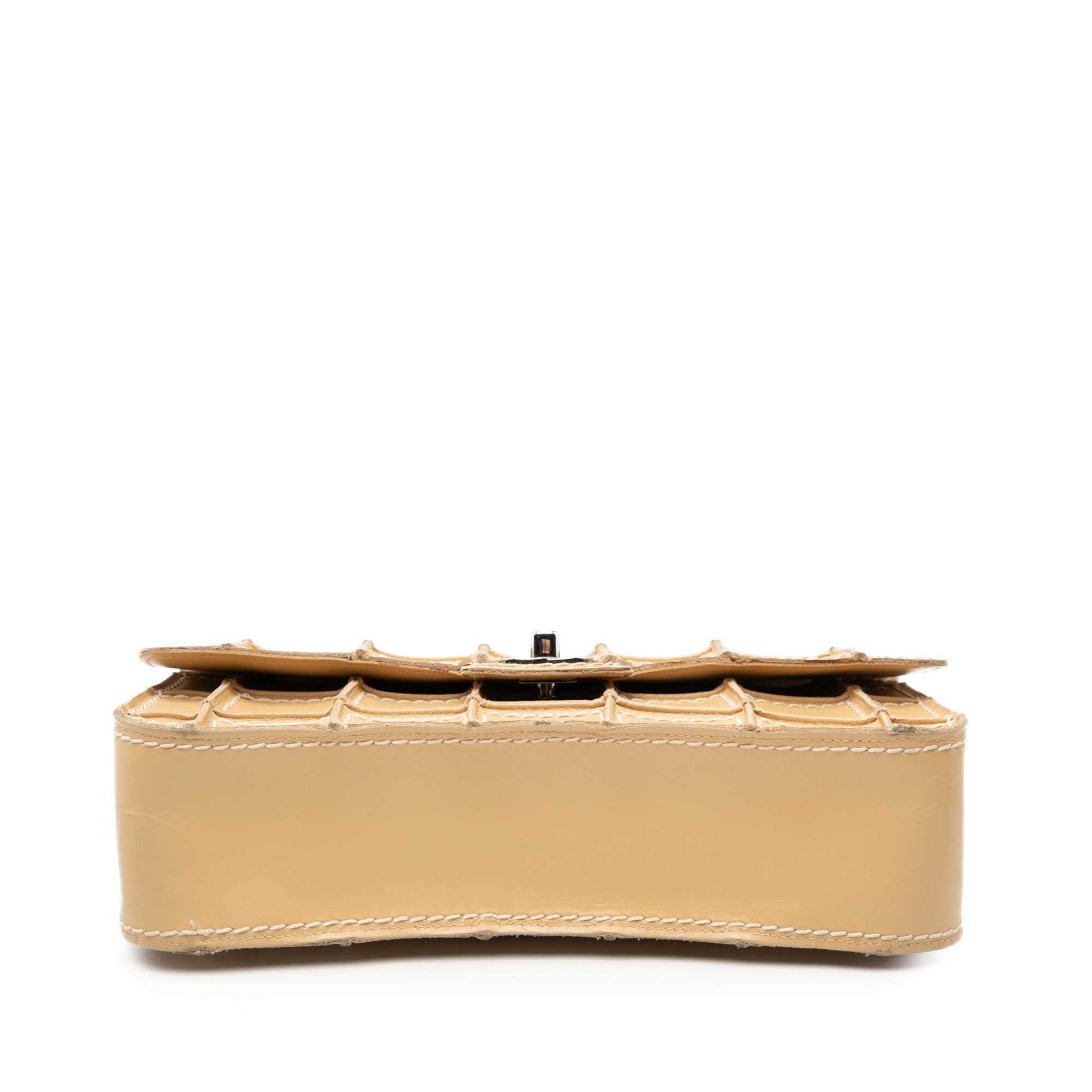 Chanel Medium Reverse Stitch Calfskin Single Flap