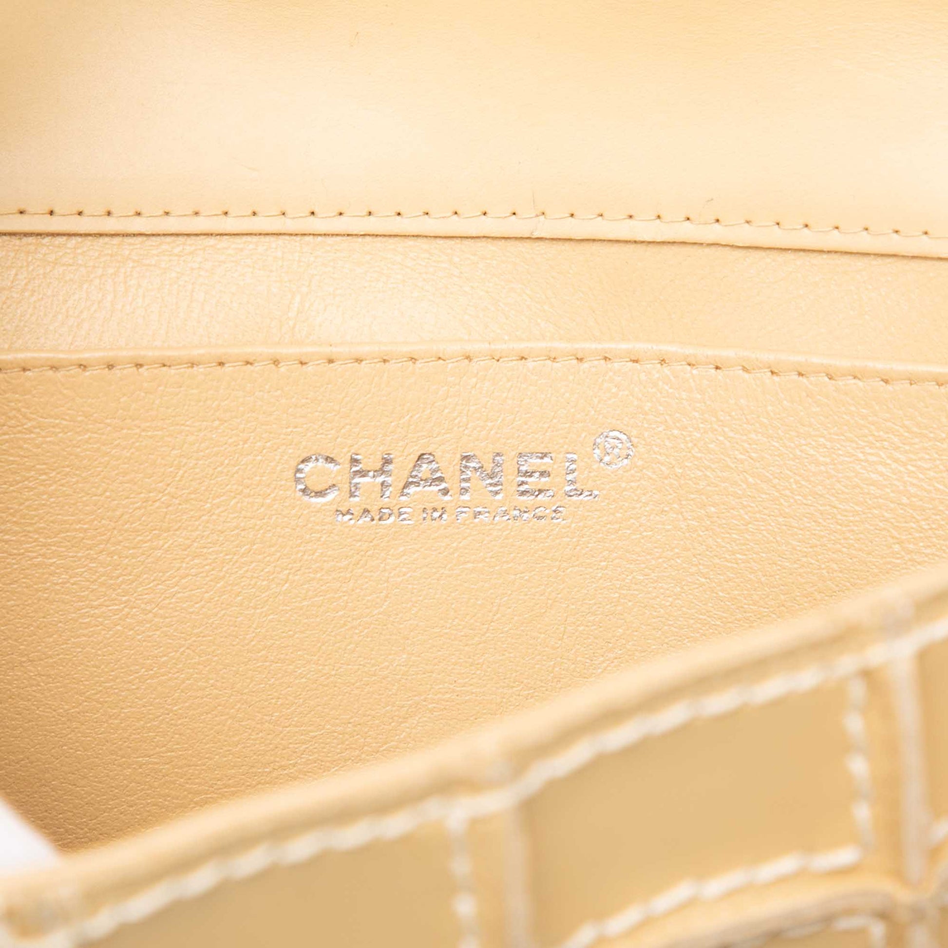 Chanel Medium Reverse Stitch Calfskin Single Flap