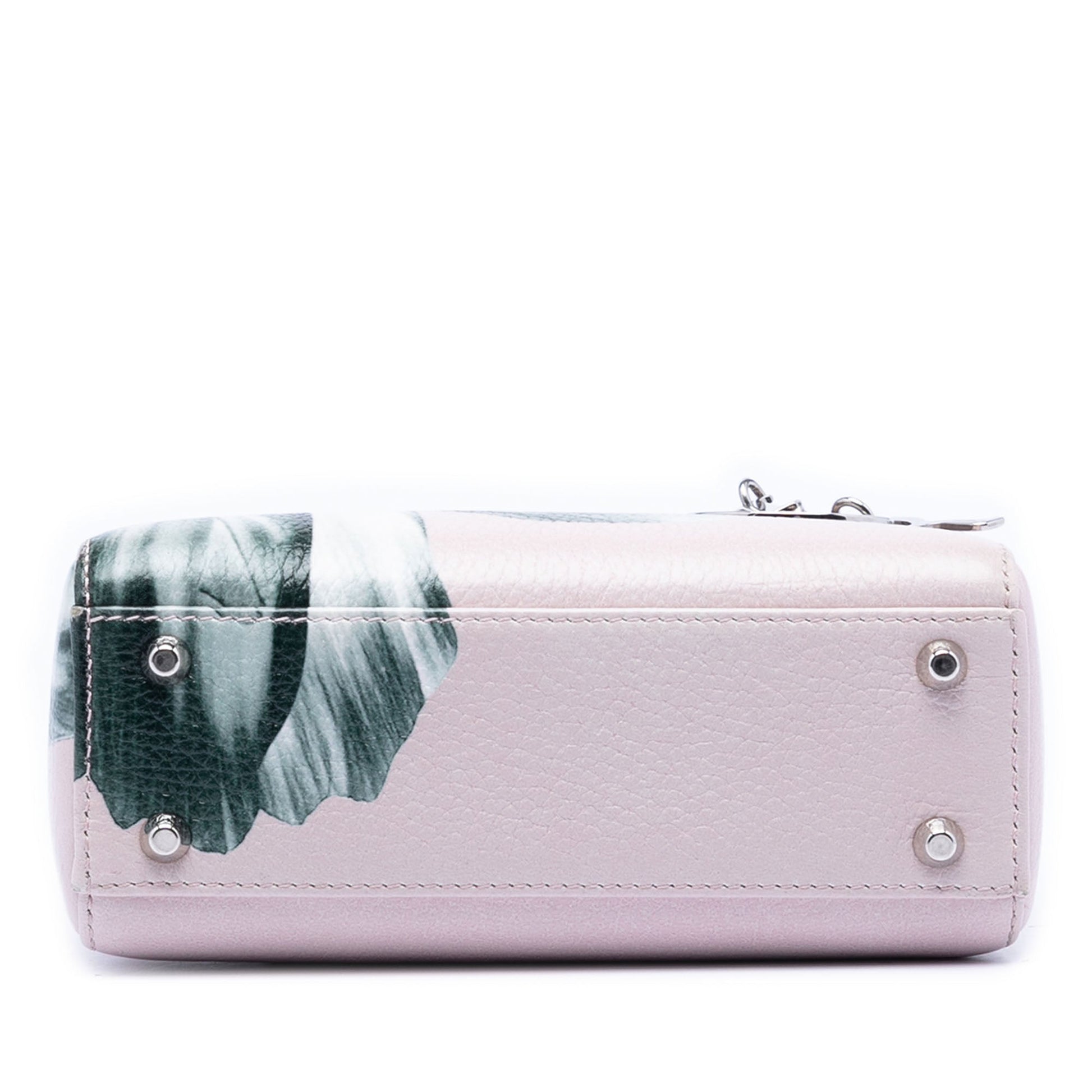 Mini Deerskin Floral Printed Lady Dior