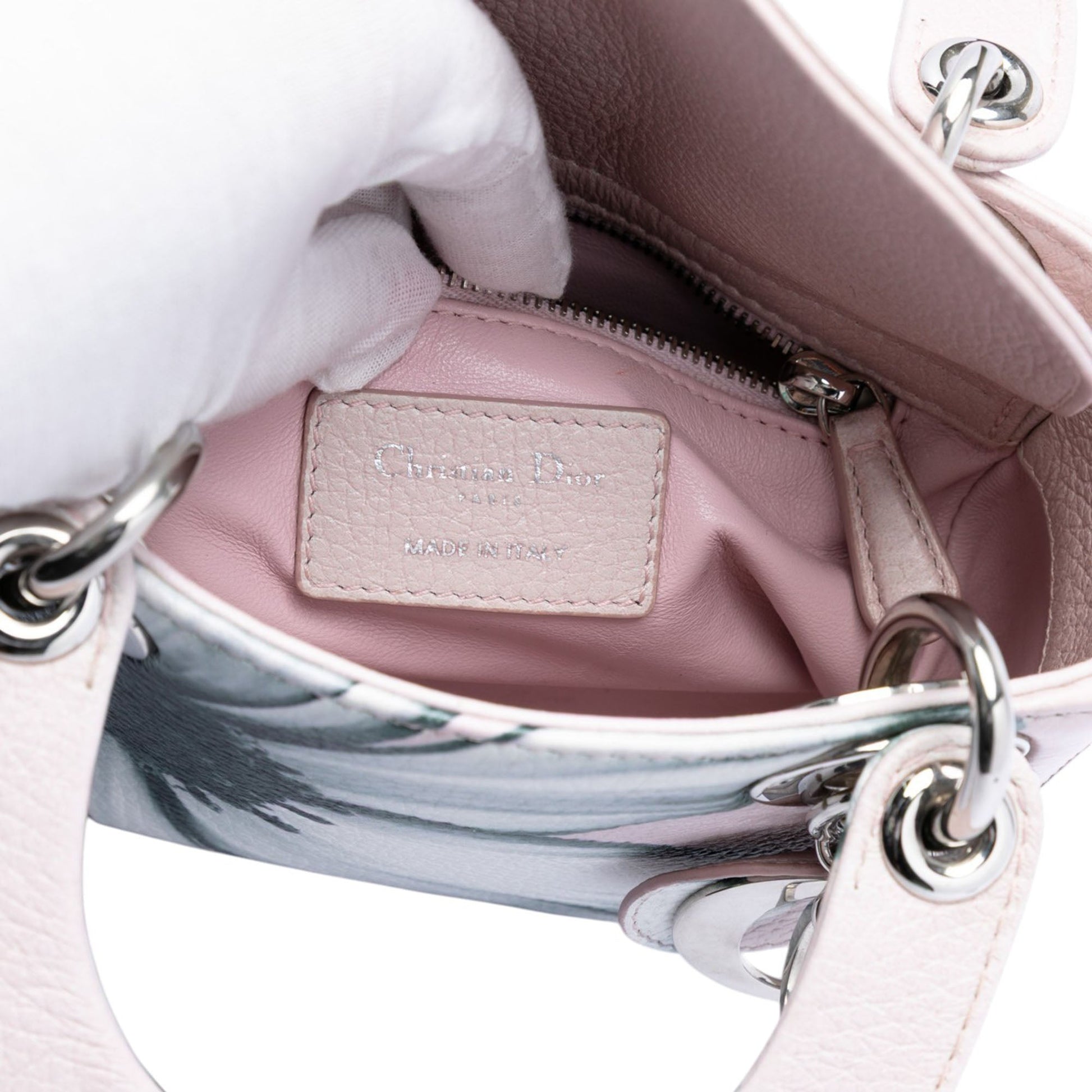 Mini Deerskin Floral Printed Lady Dior