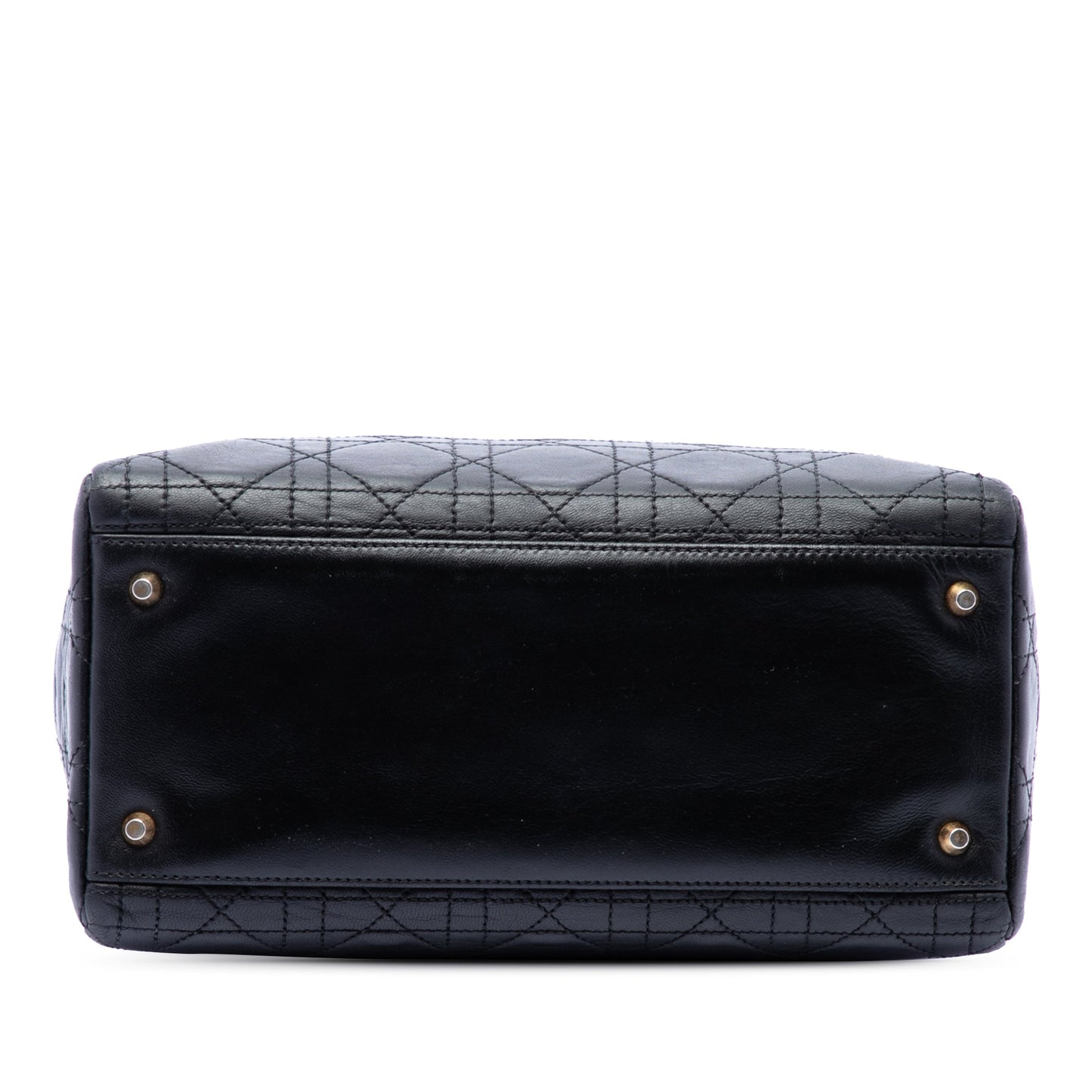 Dior Medium Lambskin Cannage Lady Dior