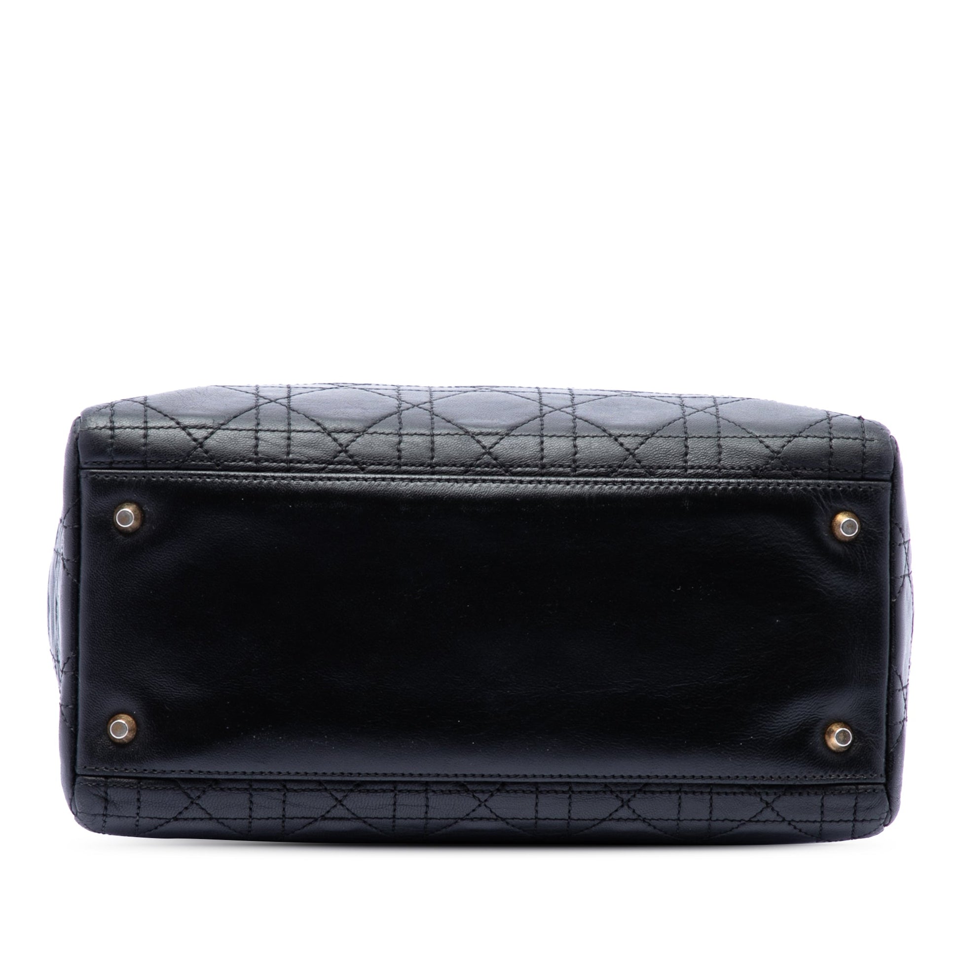 Dior Medium Lambskin Cannage Lady Dior
