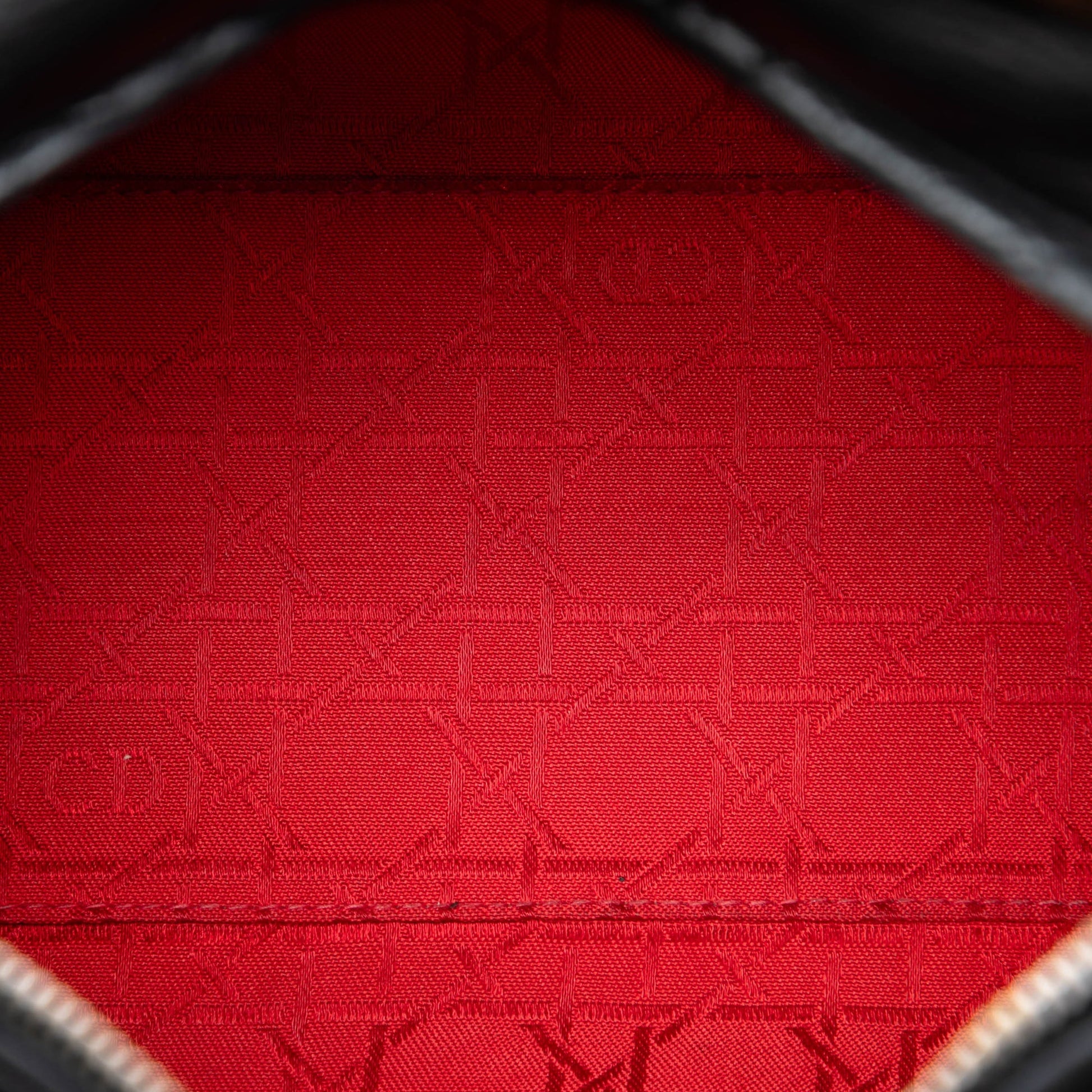 Dior Medium Lambskin Cannage Lady Dior