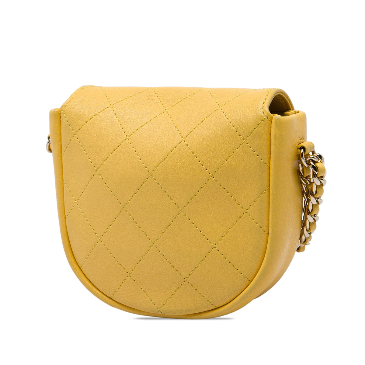 Chanel Stitched Goatskin Casual Trip Flap