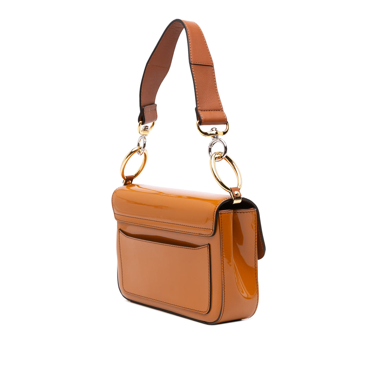 Chloé Small Spazzolato Sfumato C Double Carry Satchel