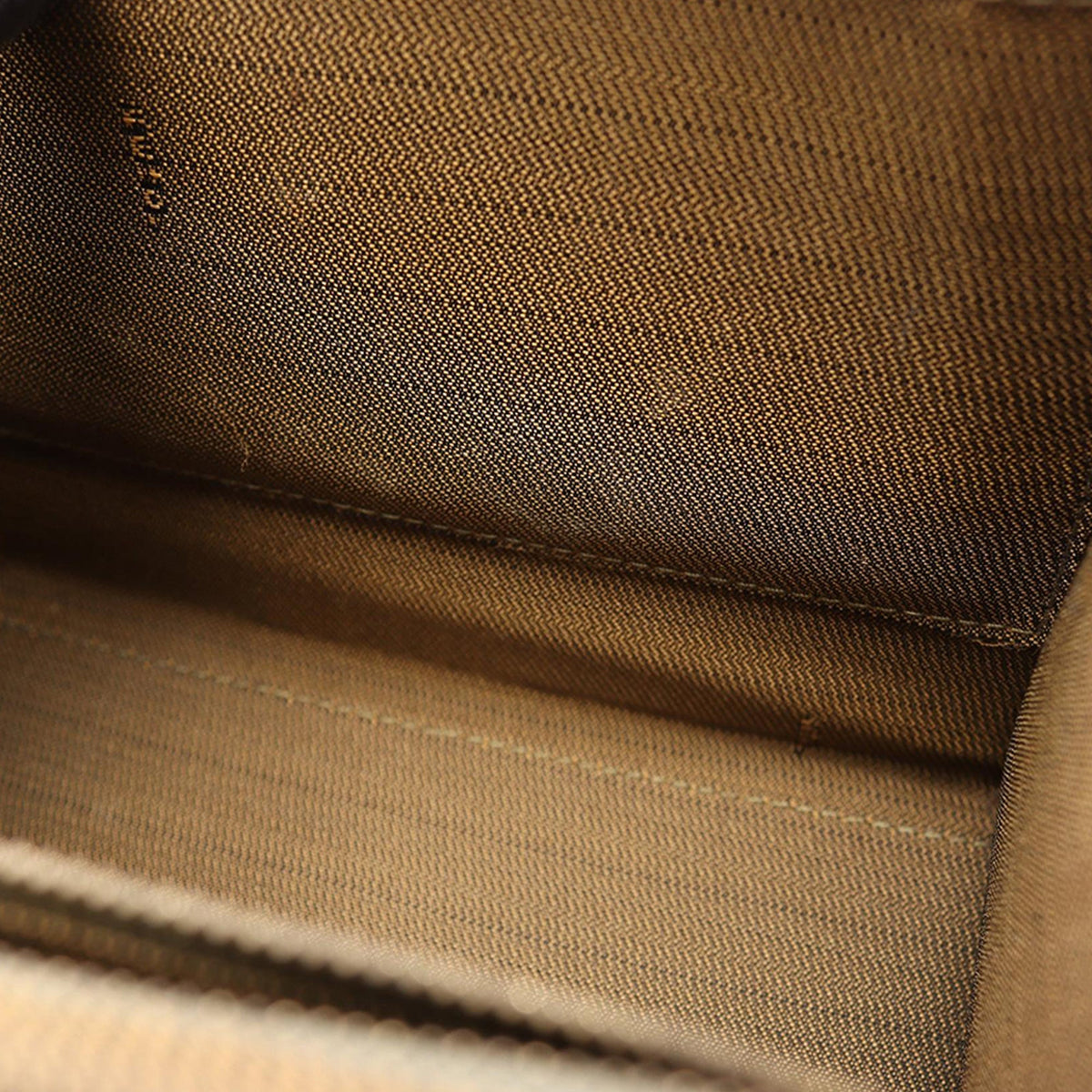 Fendi Zucca Canvas Satchel — Brown