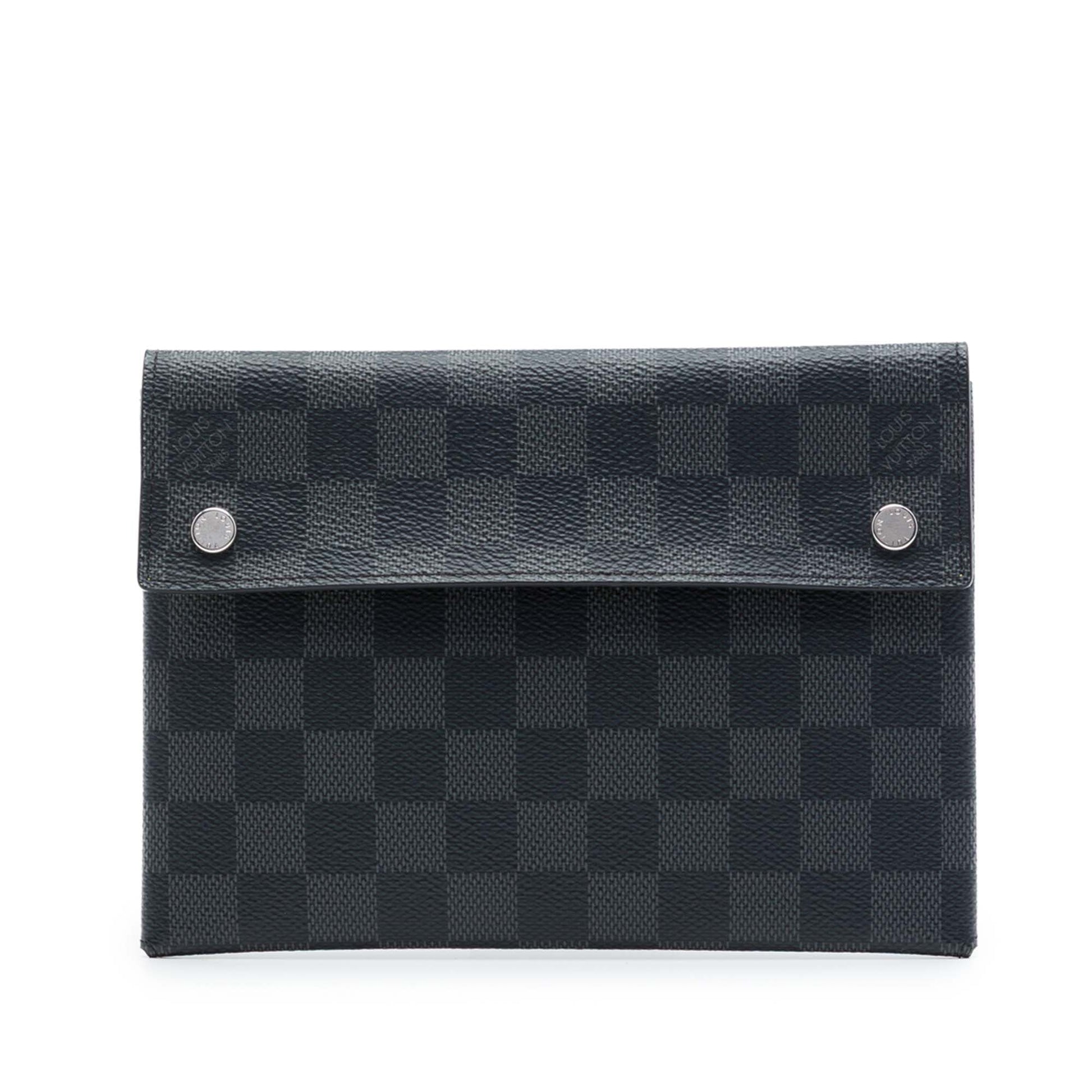 Louis Vuitton Damier Graphite Alpha Pochette MM