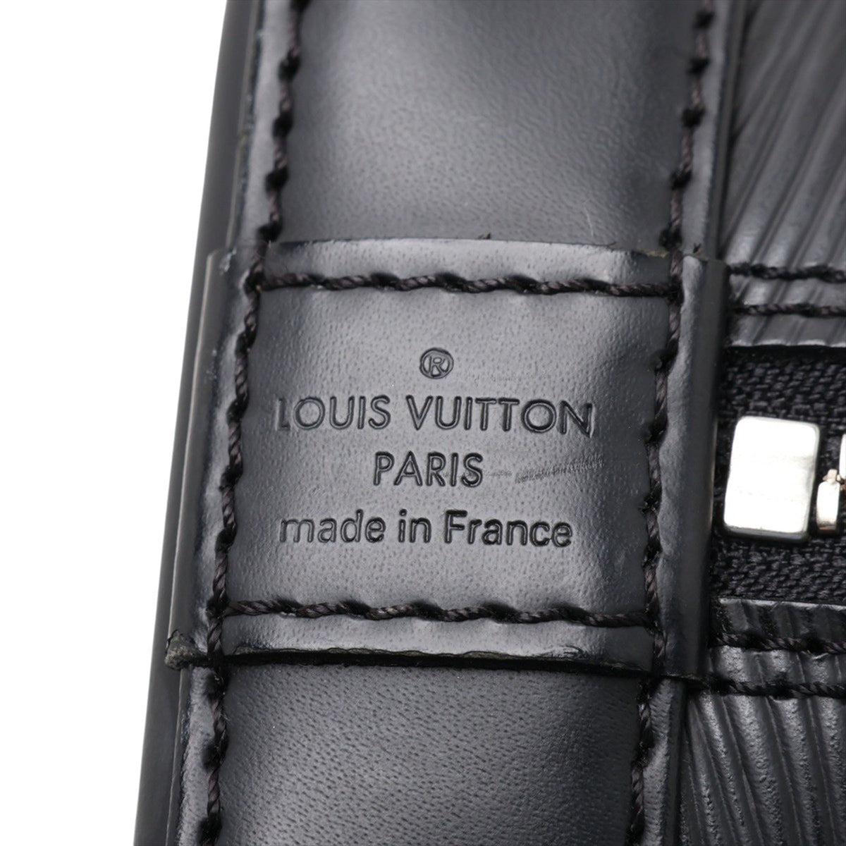Louis Vuitton Epi Alma BB — Black