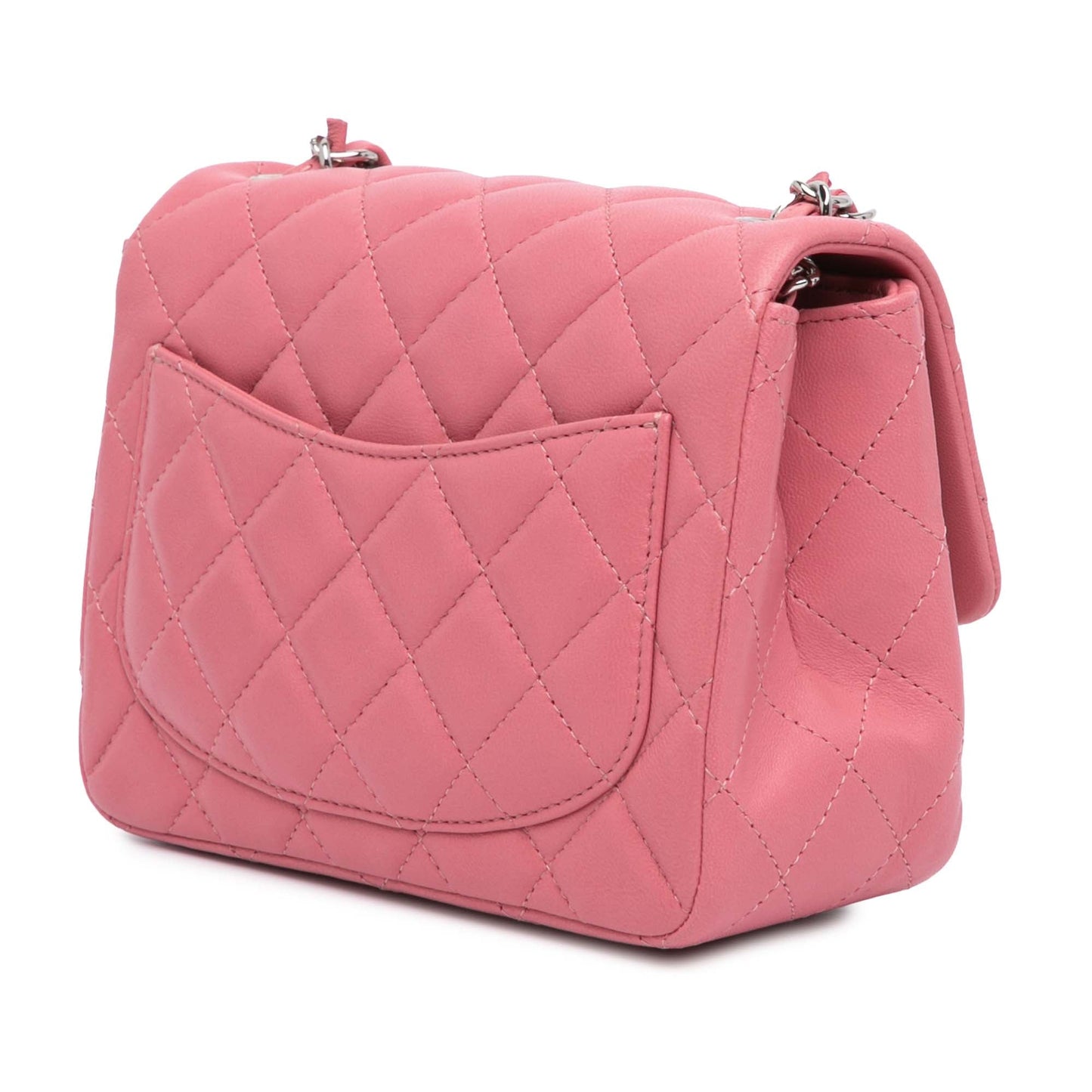 Chanel Mini Square Classic Lambskin Single Flap