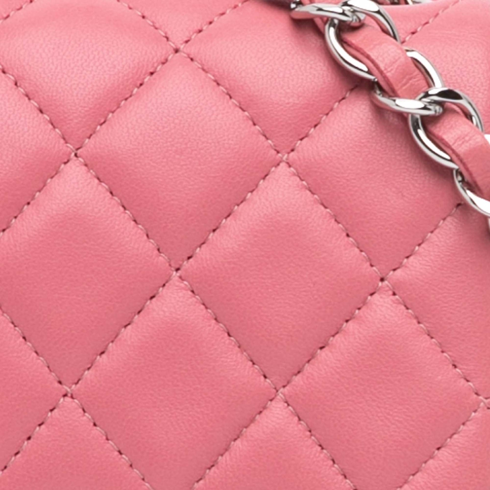 Chanel Mini Square Classic Lambskin Single Flap