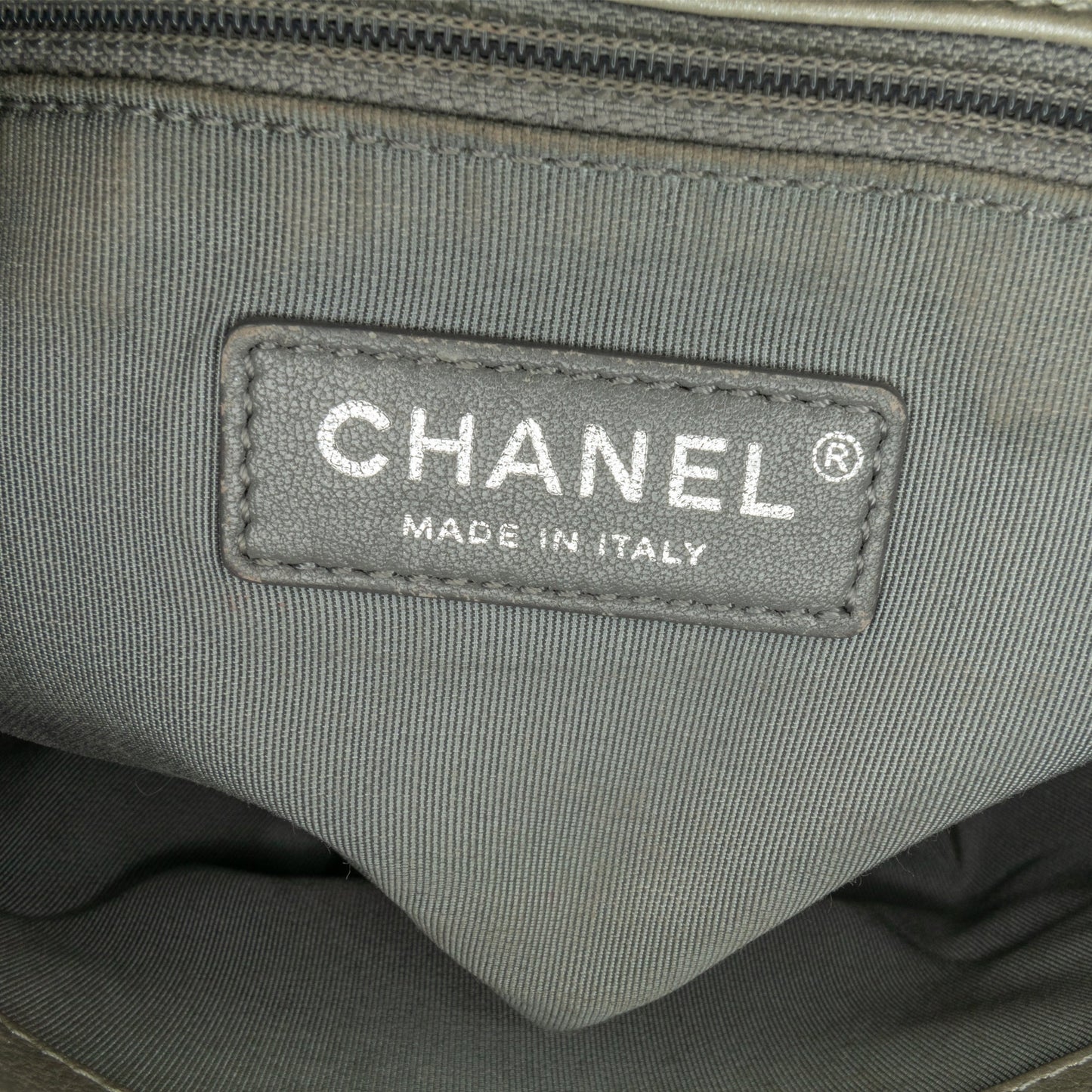 Chanel Medium Chevron Calfskin Stud Wars Flap