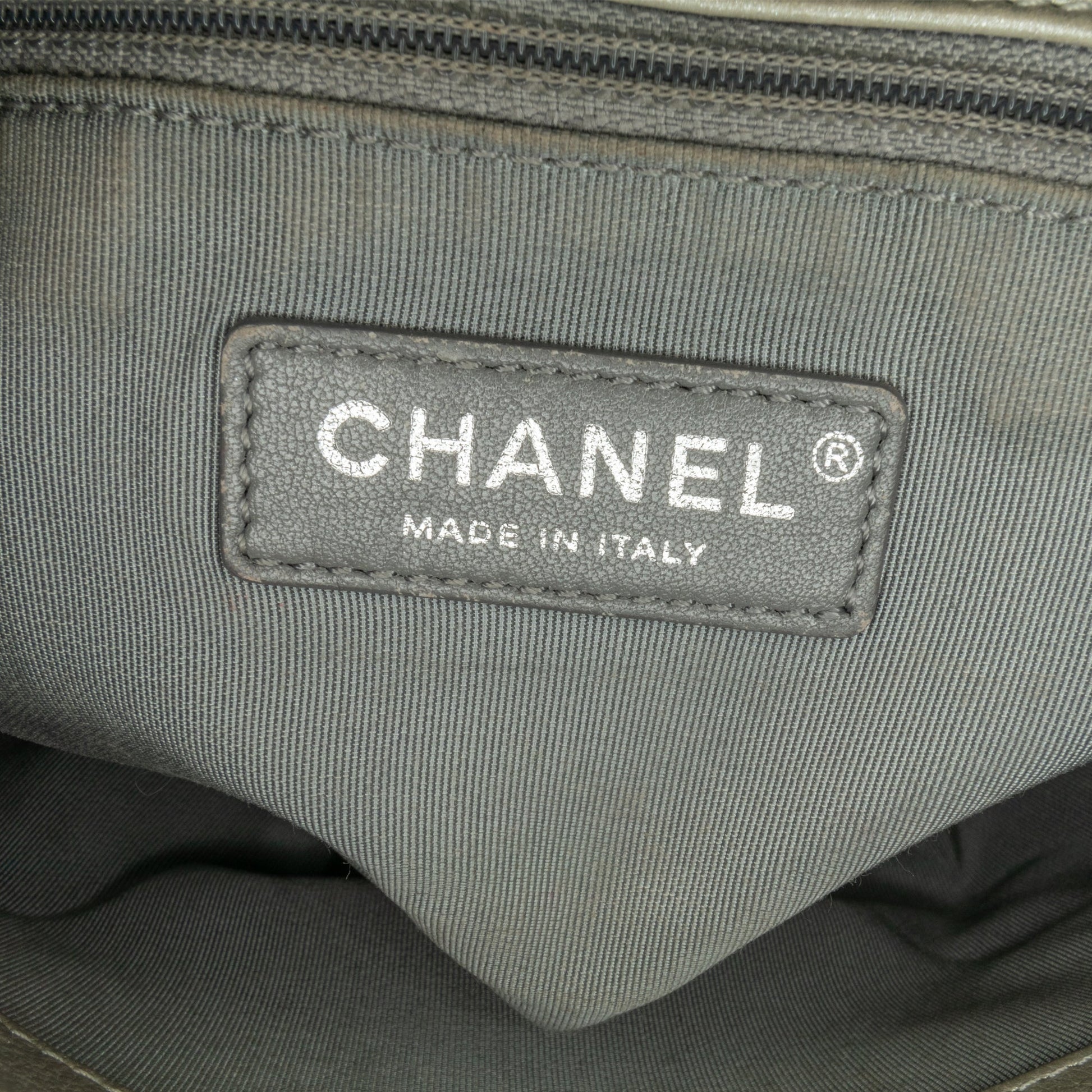 Chanel Medium Chevron Calfskin Stud Wars Flap