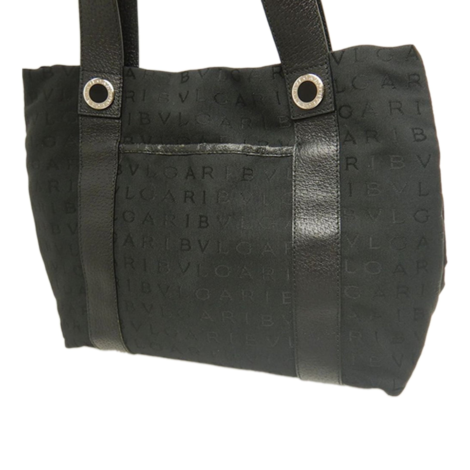Bvlgari Logomania Canvas Tote