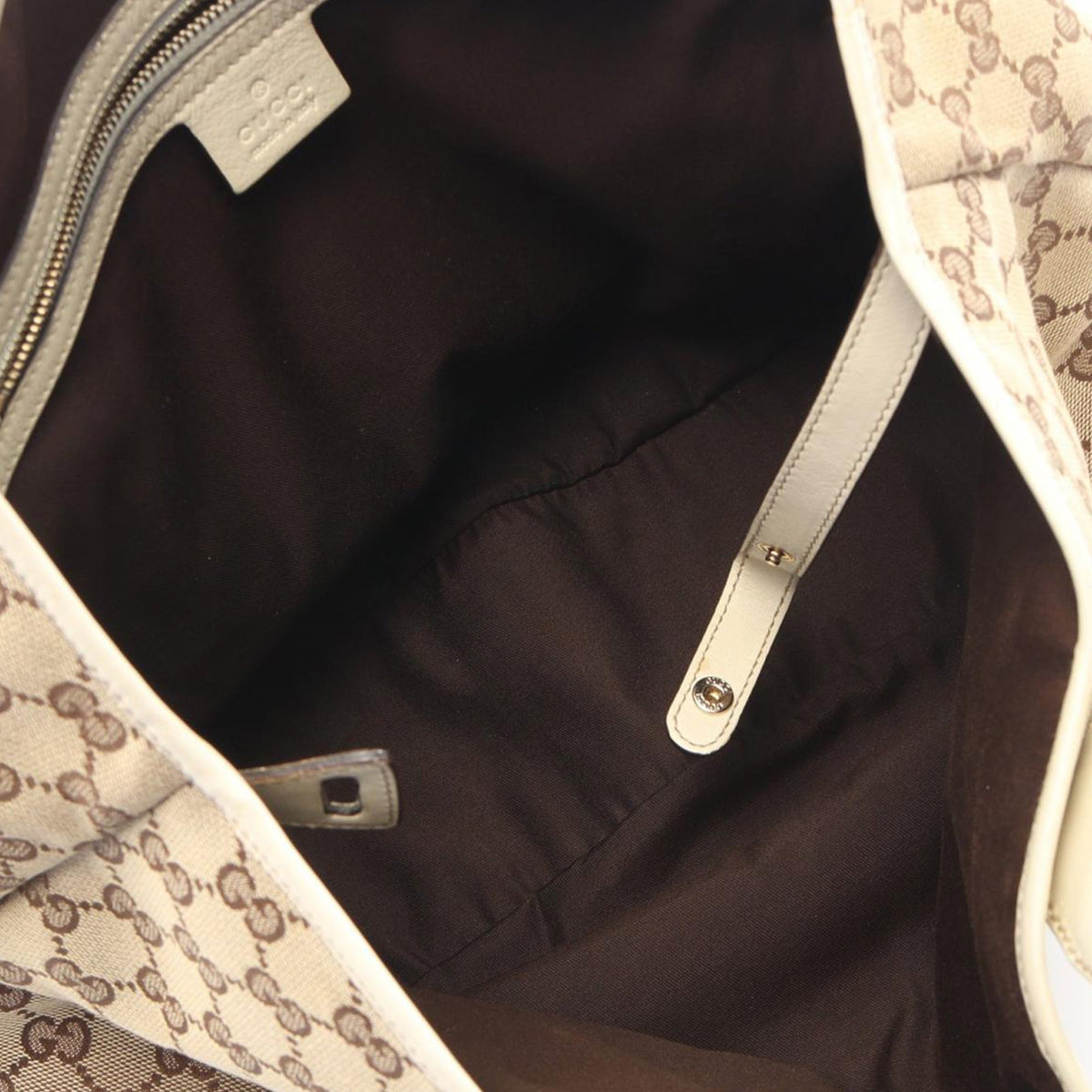 Gucci Small GG Canvas Horsebit Pelham Shoulder Bag