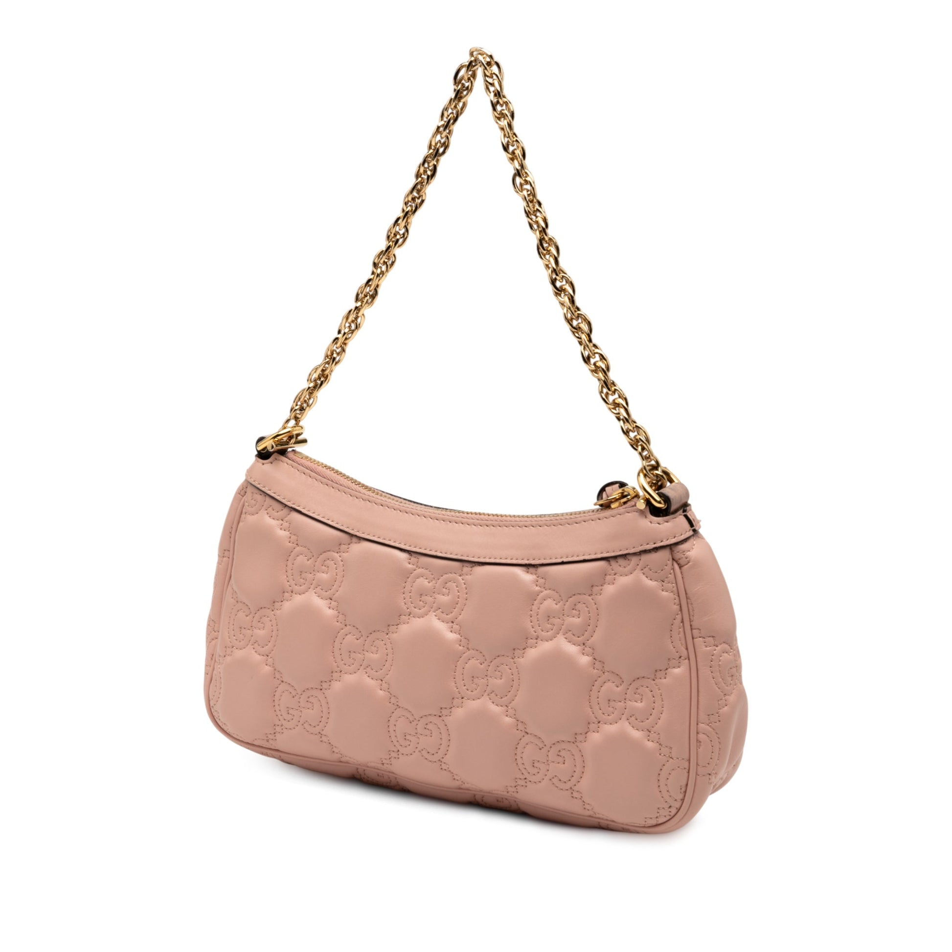 Gucci Small GG Matelasse Leather Satchel
