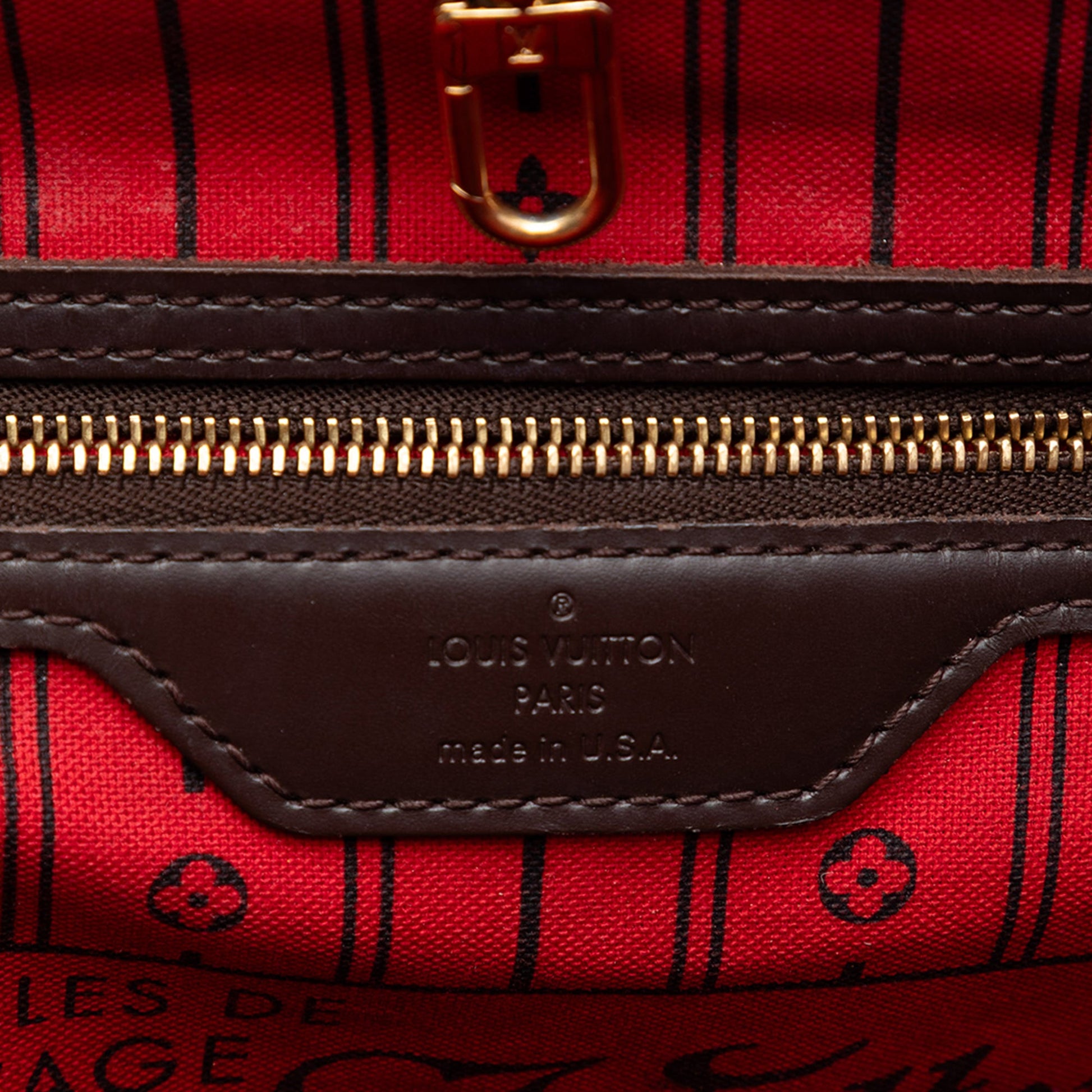 Louis Vuitton Damier Ebene Neverfull MM