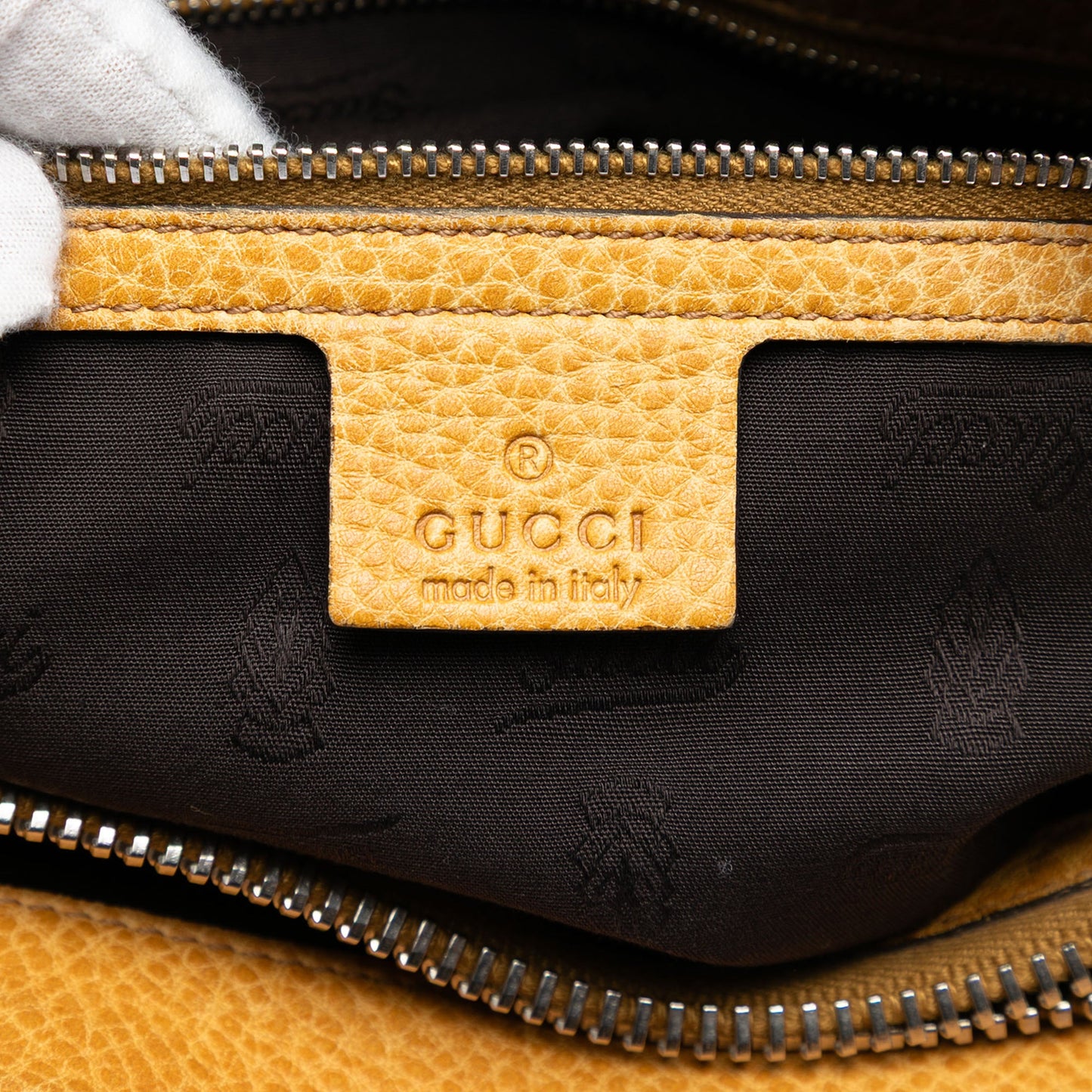 Large GG Canvas Bamboo Libeccio Tote