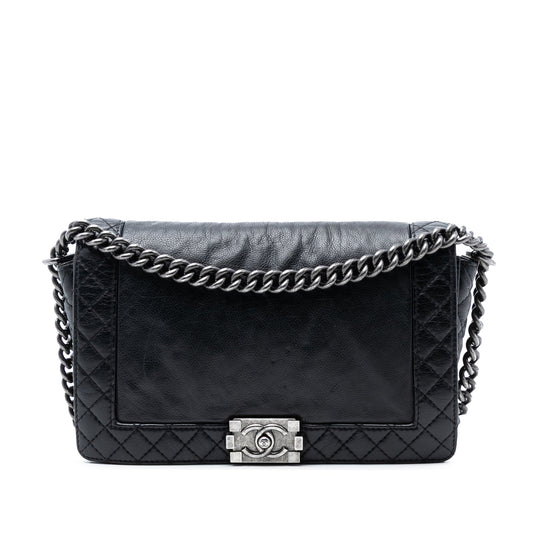 Medium Calfskin Boy Reverso Flap