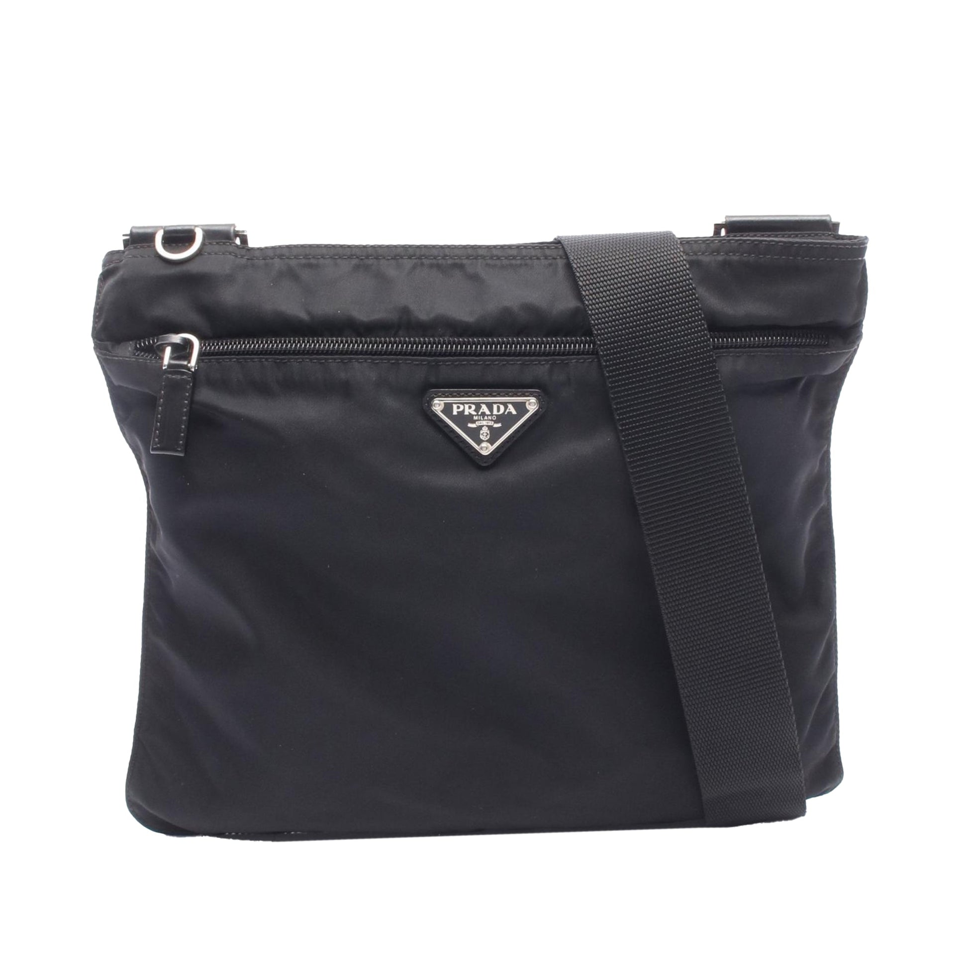 Prada Tessuto Zip Top Crossbody