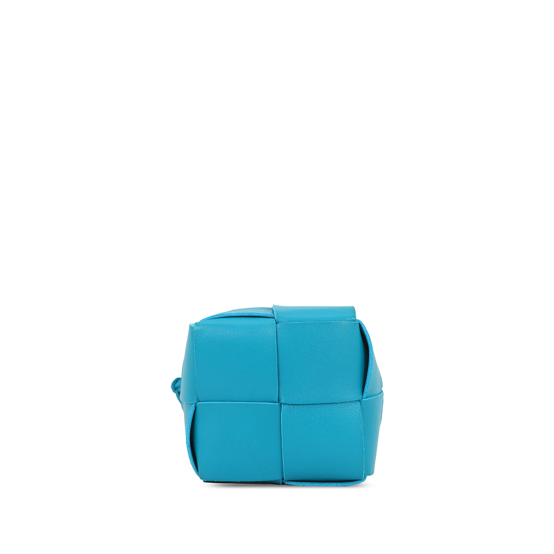 Bottega Veneta Mini Nappa Maxi Intrecciato Cassette Bucket Bag