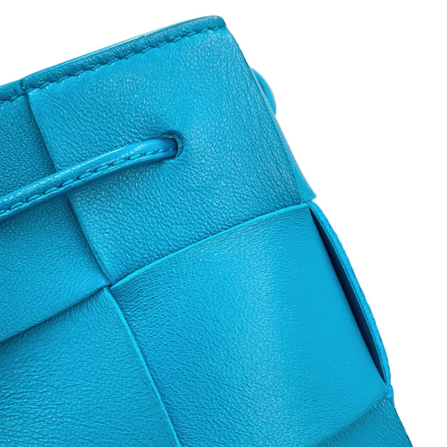 Bottega Veneta Mini Nappa Maxi Intrecciato Cassette Bucket Bag