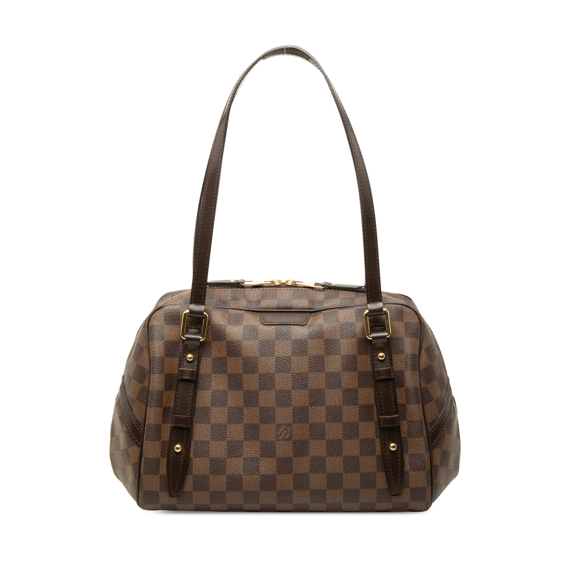 Louis Vuitton Damier Ebene Rivington PM — Brown