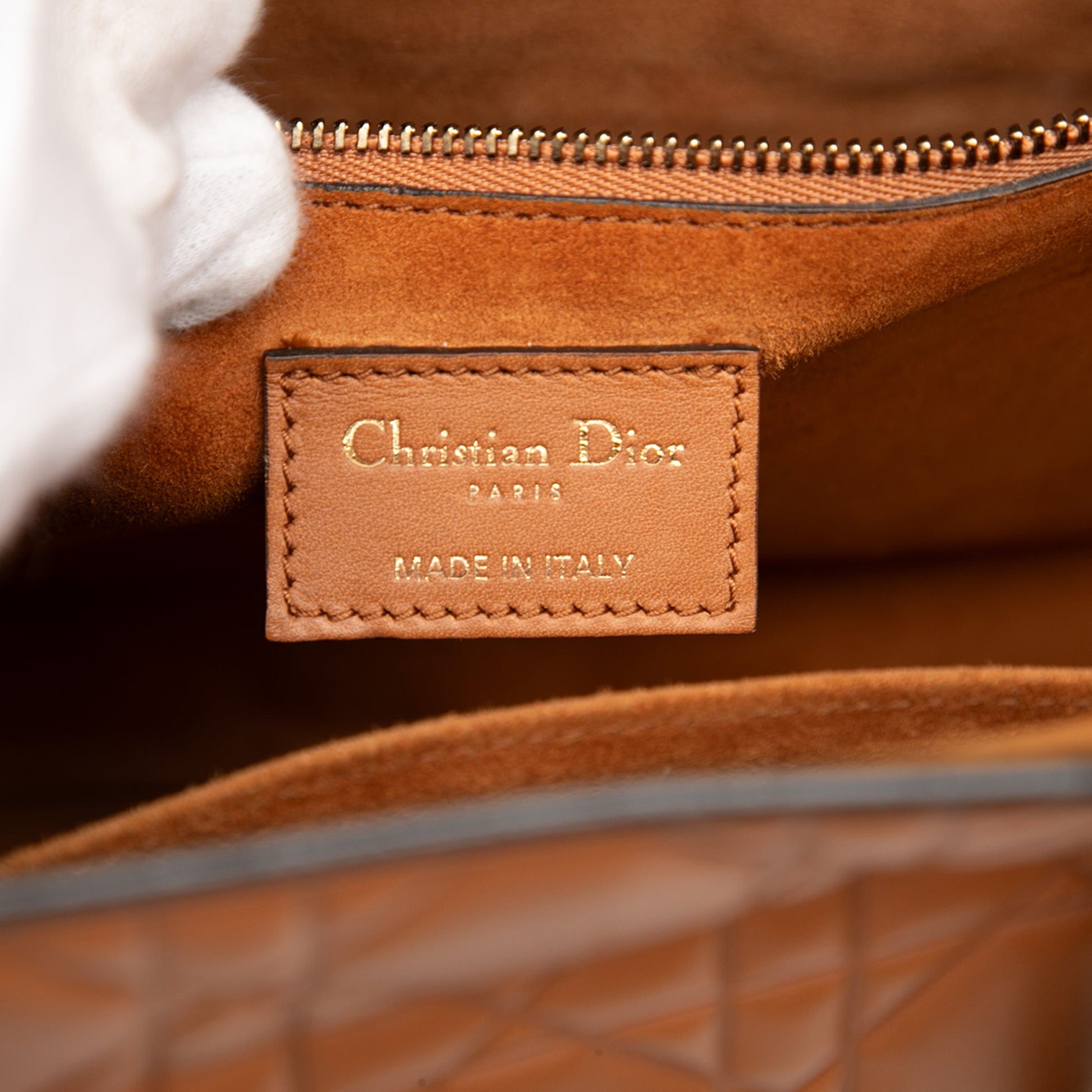 Dior Large Ultra Matte Calfskin Cannage Embossed Lady Dior