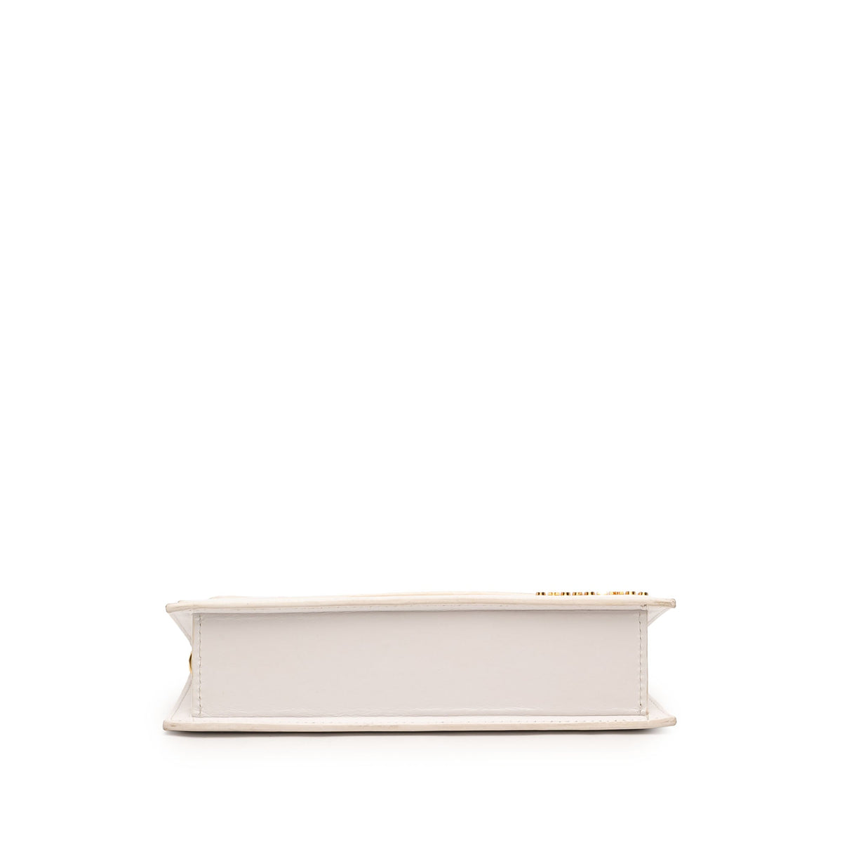 Jacquemus Smooth Calfskin Le Chiquito Long — White