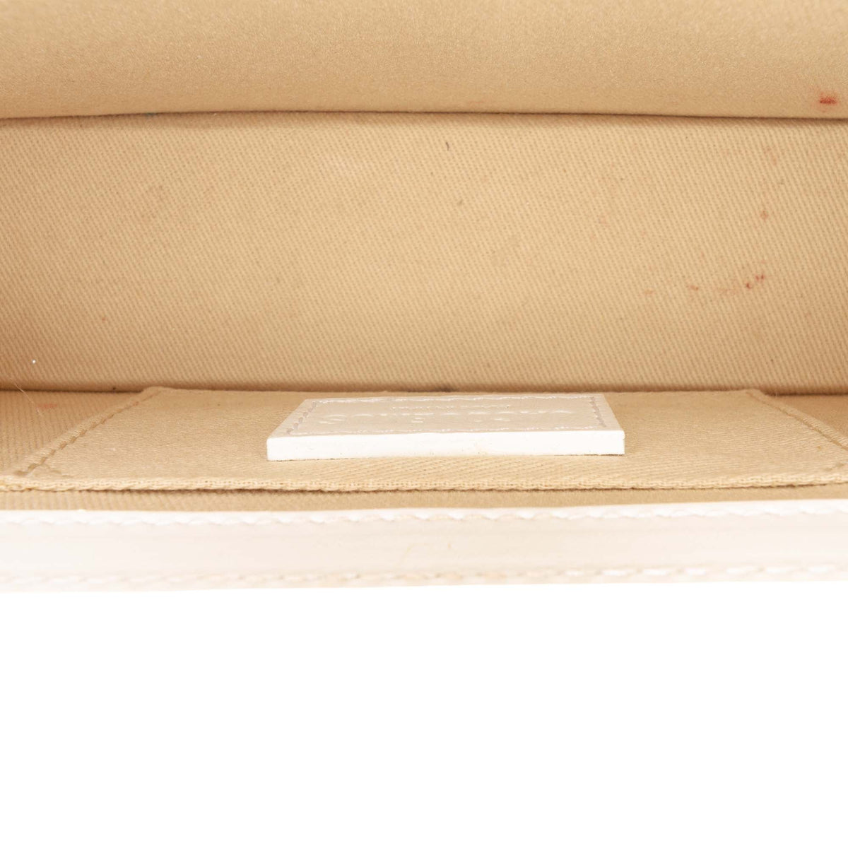 Jacquemus Smooth Calfskin Le Chiquito Long — White