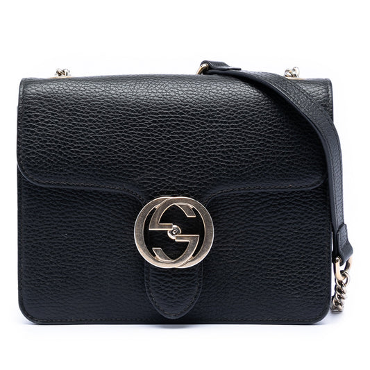 Gucci Small Dollar Calfskin Interlocking G Crossbody