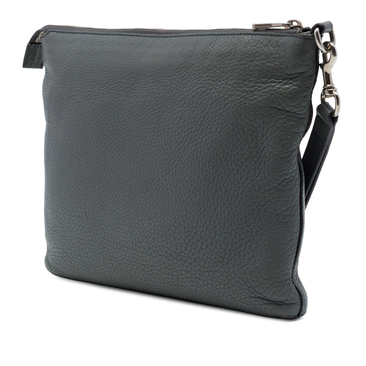 Gucci Calfskin Soho Clutch — Gray