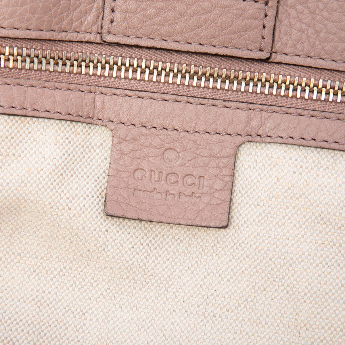 Gucci Medium Calfskin Bamboo Shopper Satchel